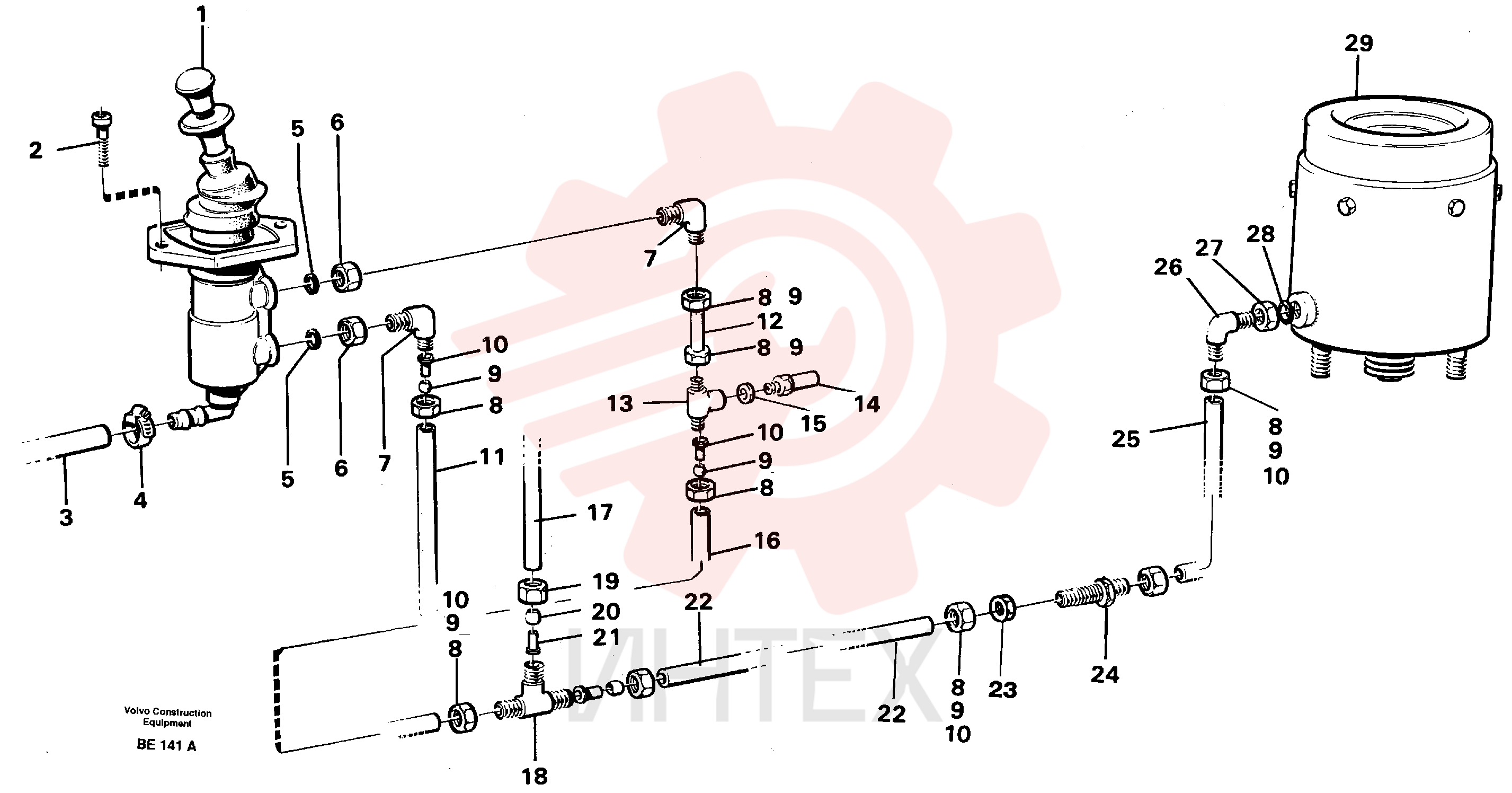 Plastic pipe VOE 13945460 (2)