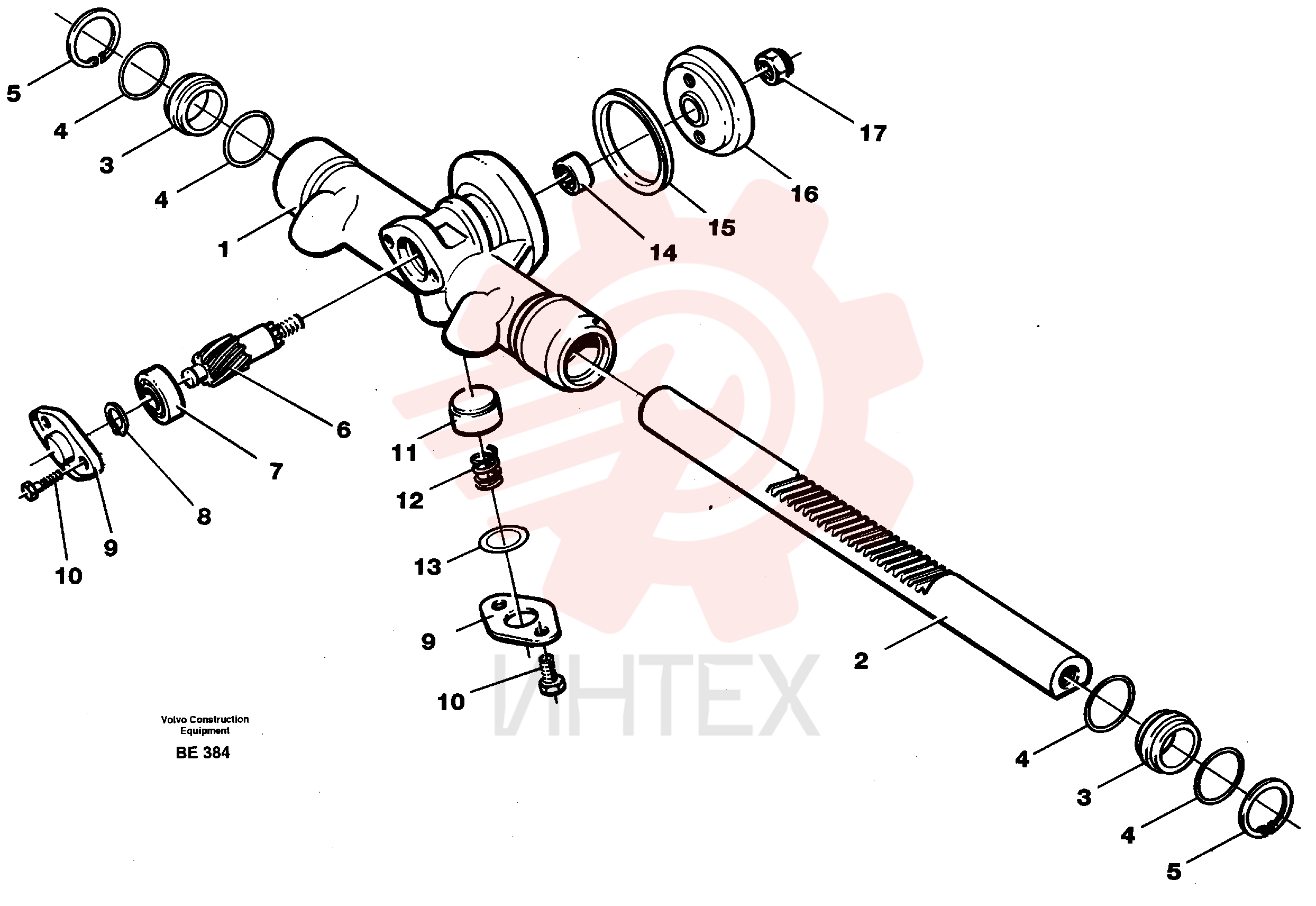 Rack Gear VOE 11062453