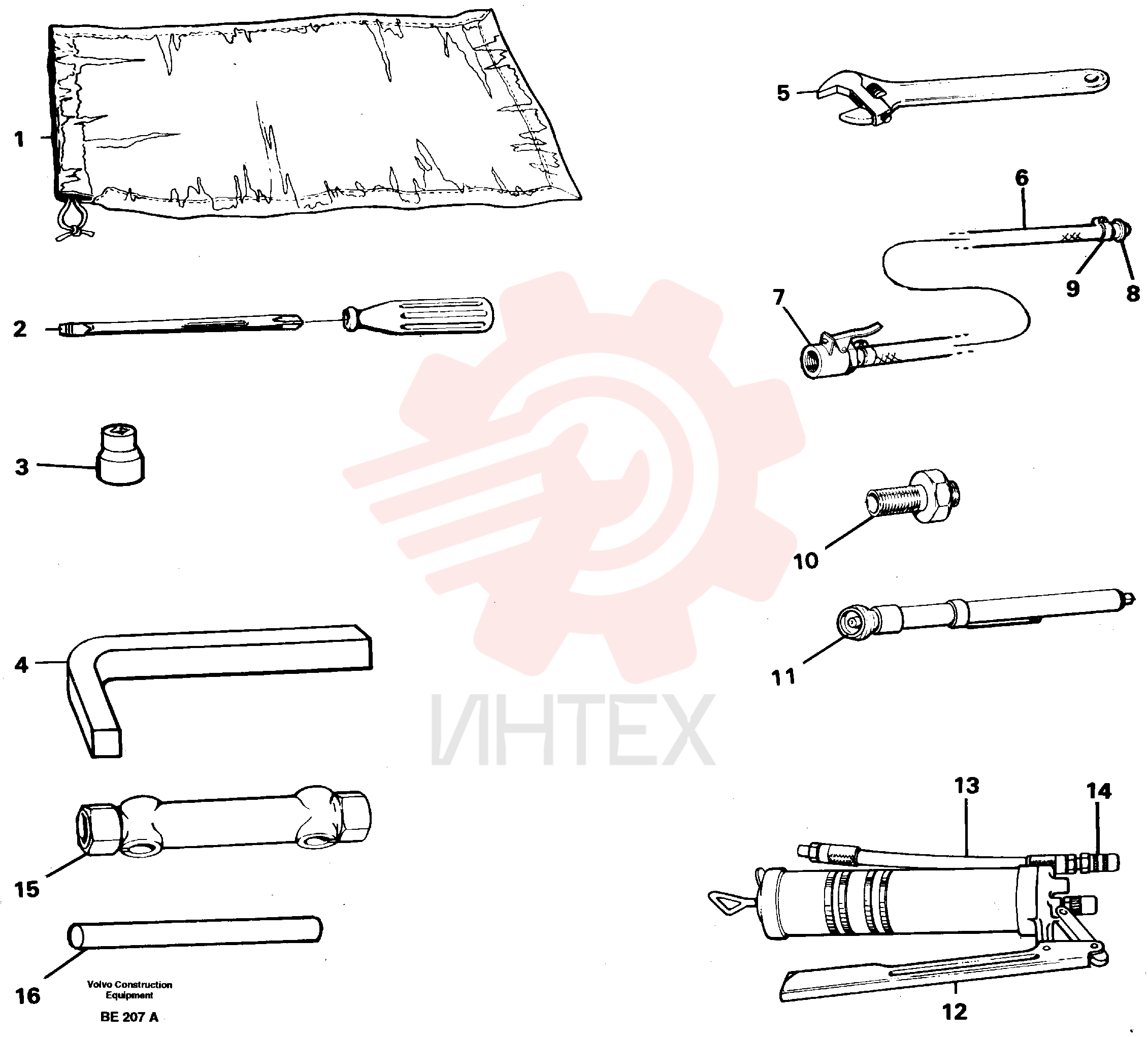 Tire Inf Hose VOE 6645426