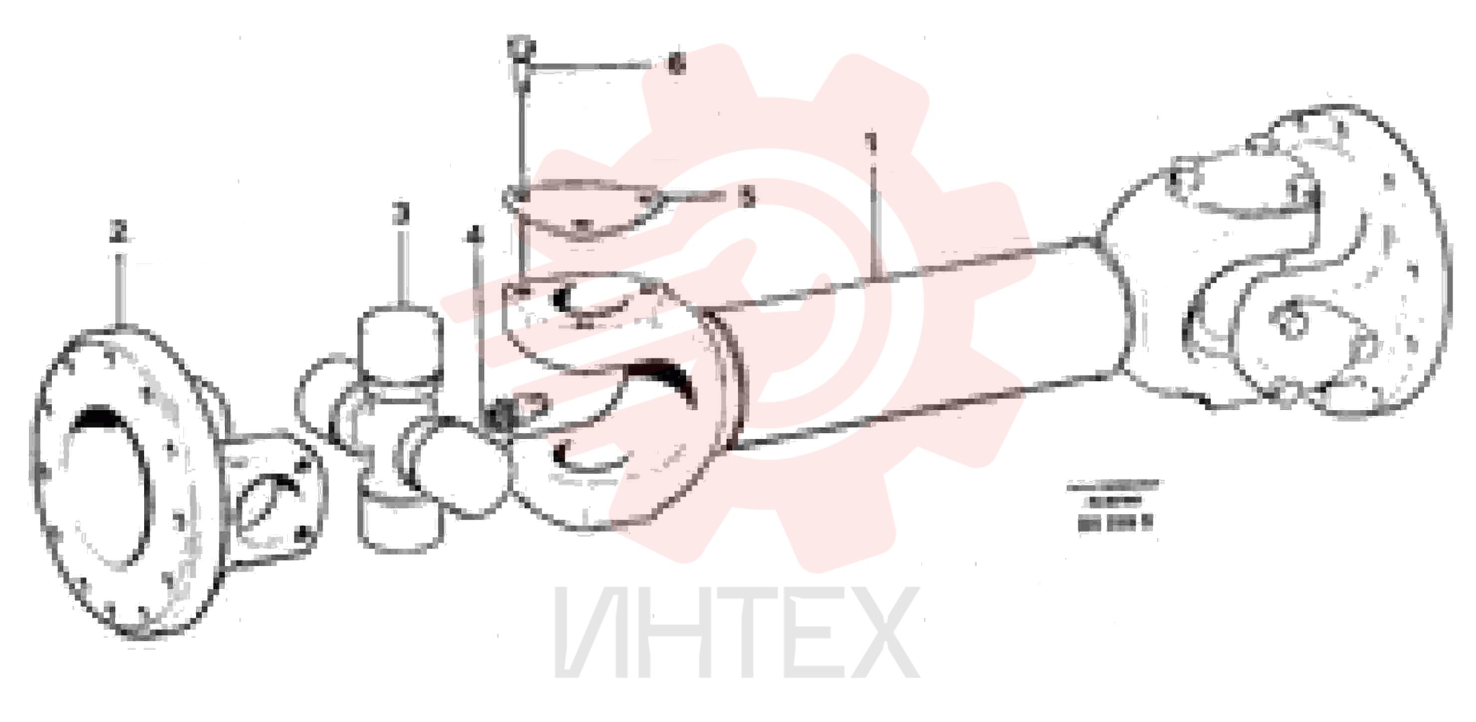 Вал карданный VOE 11050199
