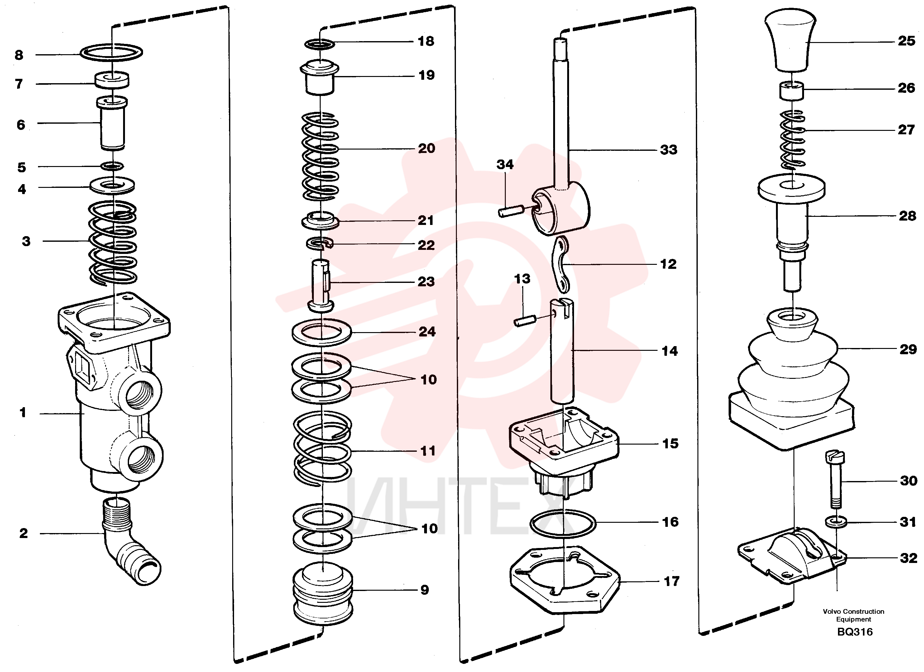 Parking brake valve