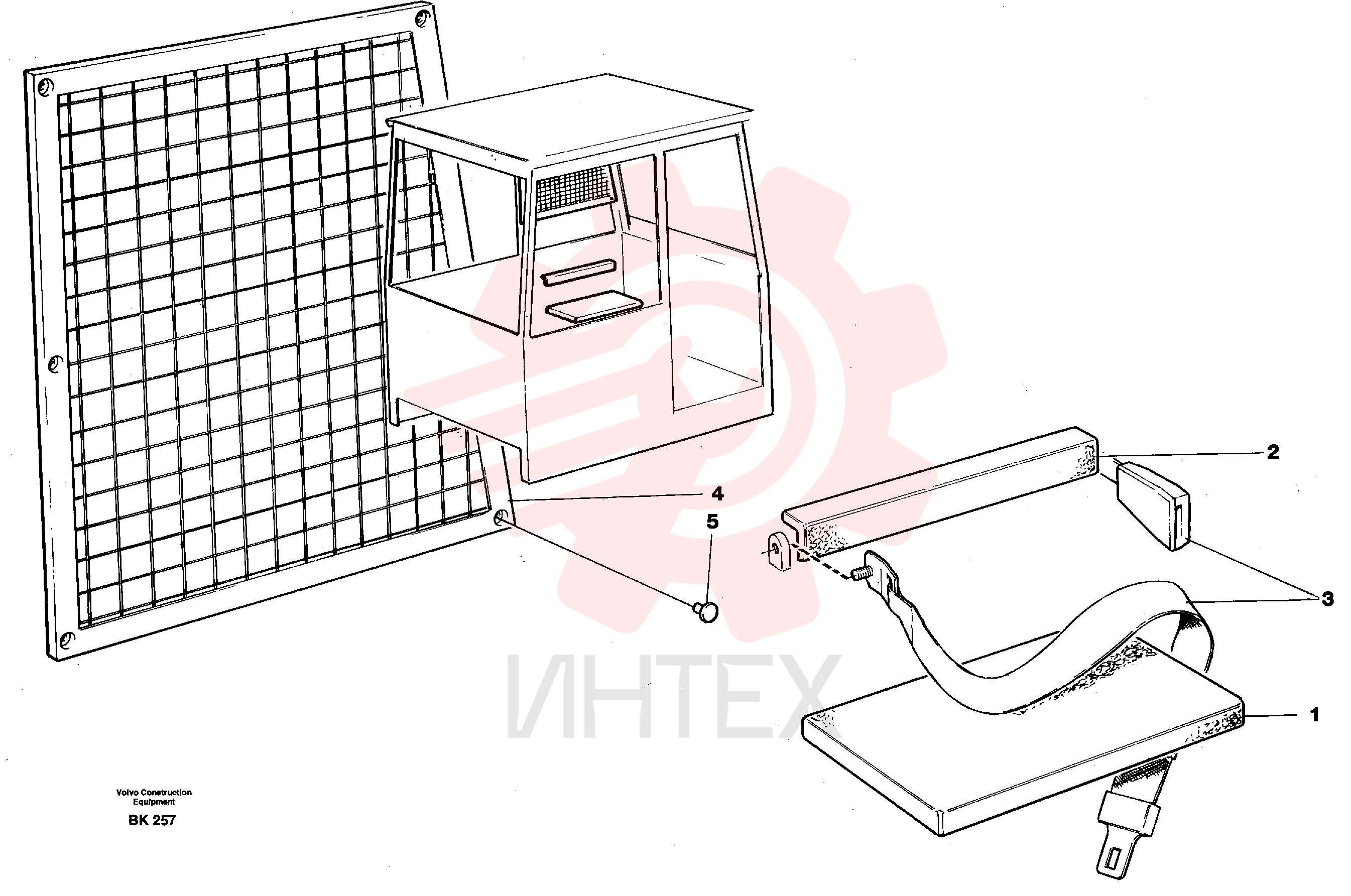 Seat cushion VOE 11058755 (1)