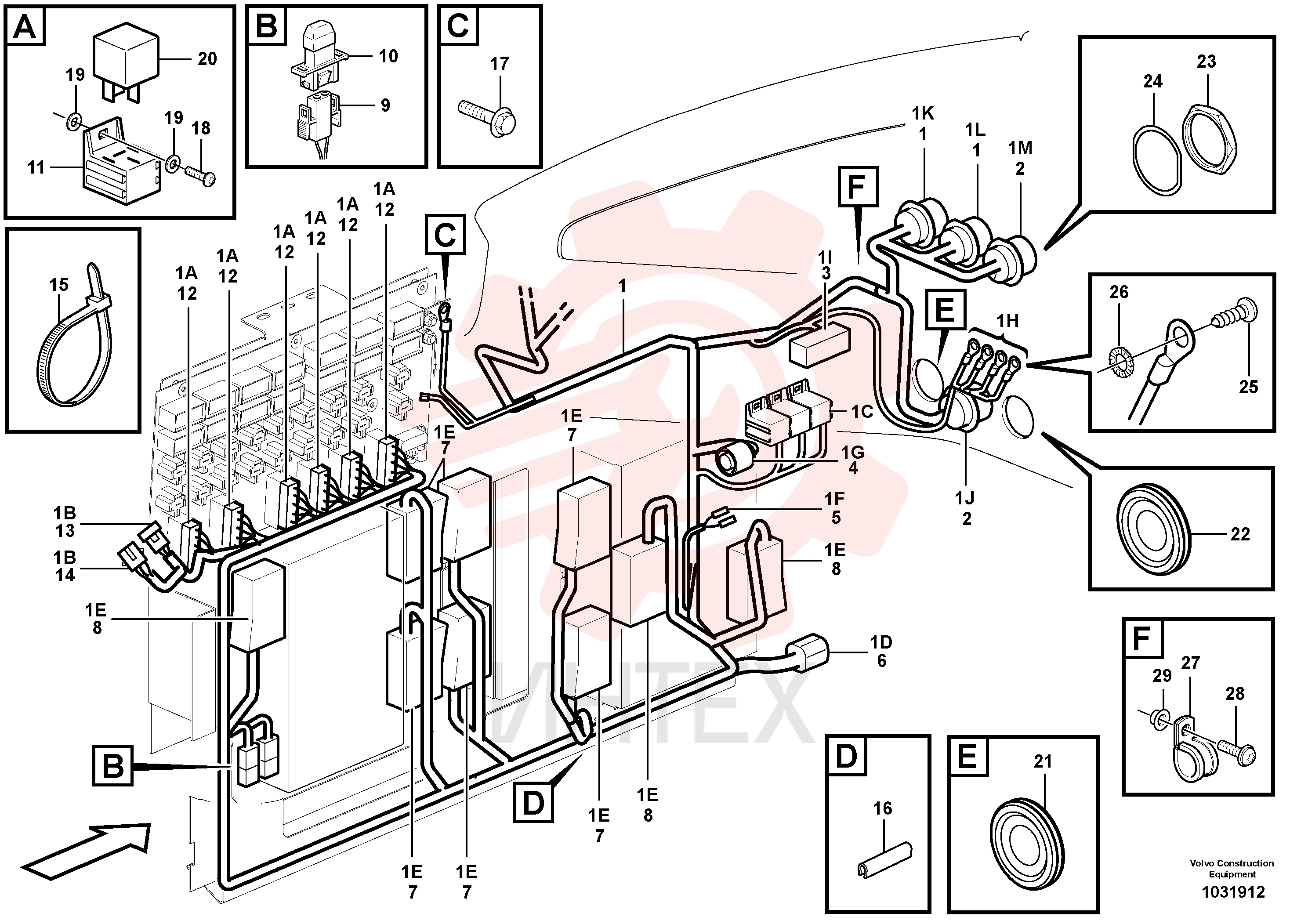 Cable harness