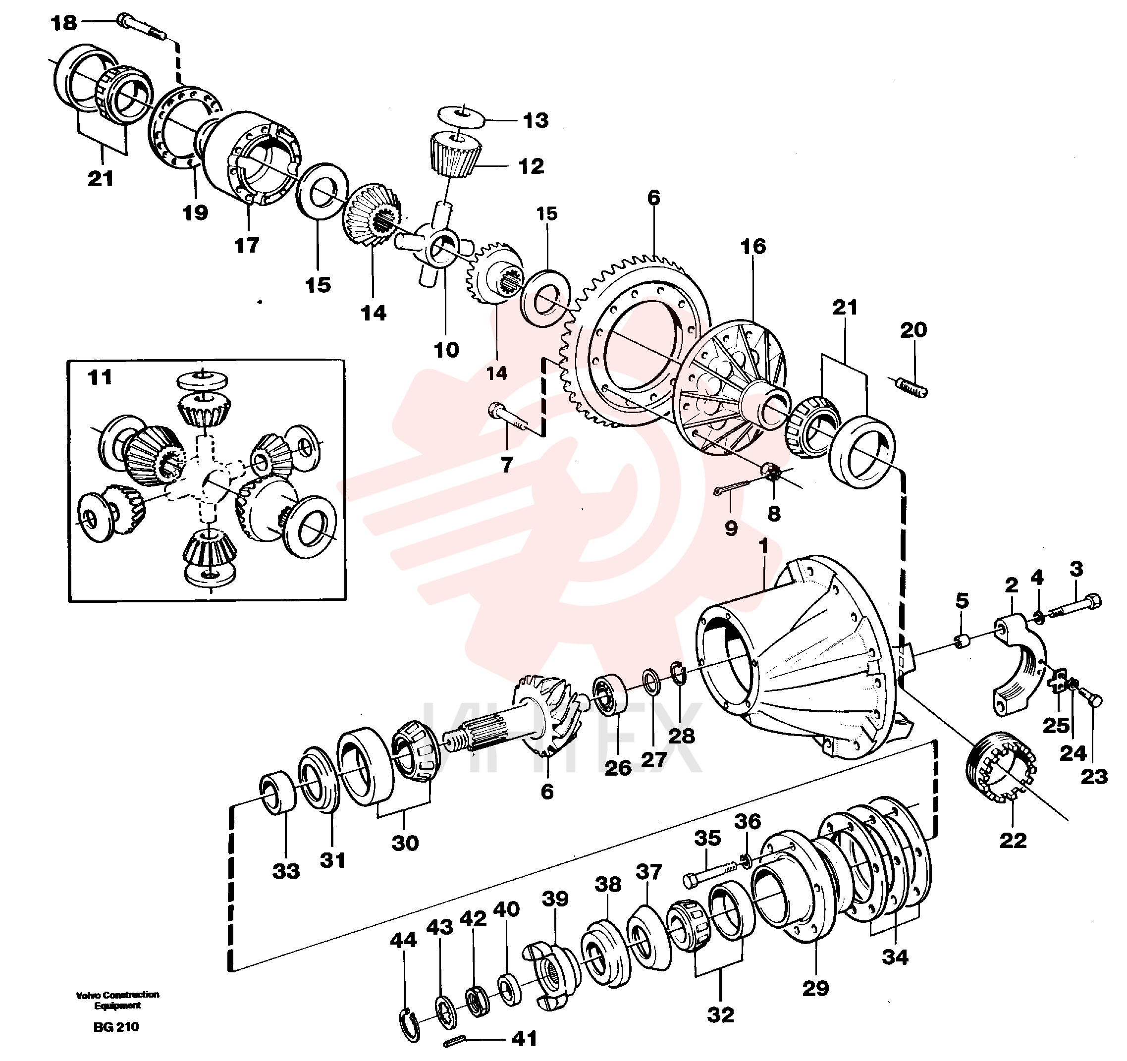 Differential carrier