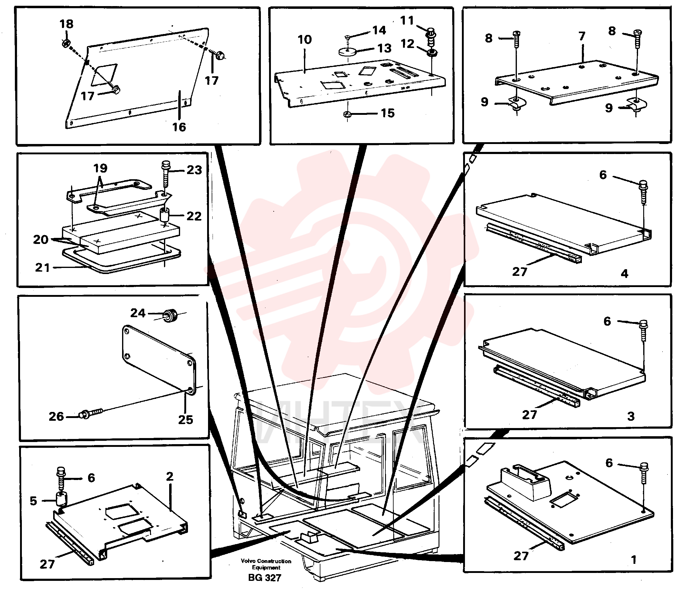 Flange screw