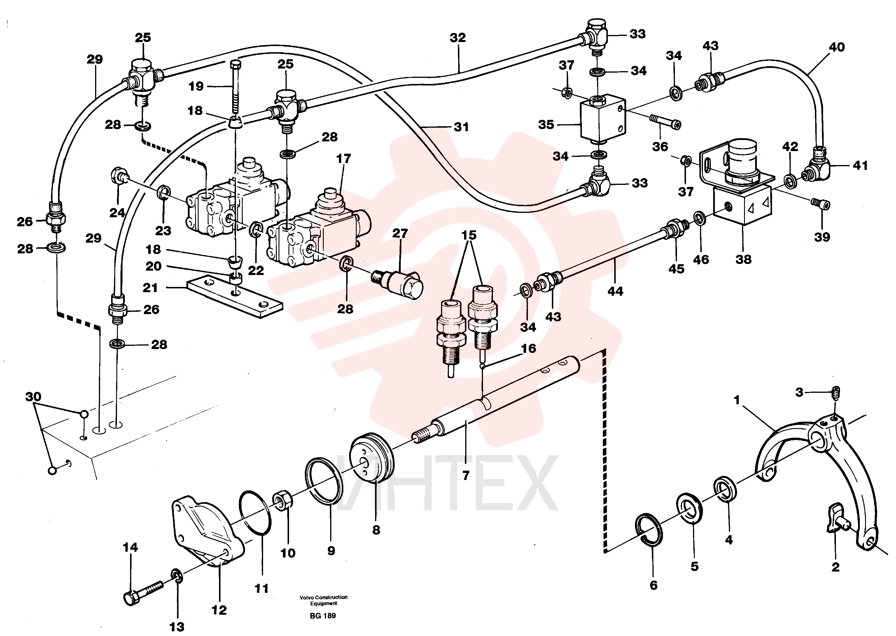 Gasket VOE 957175 (7)