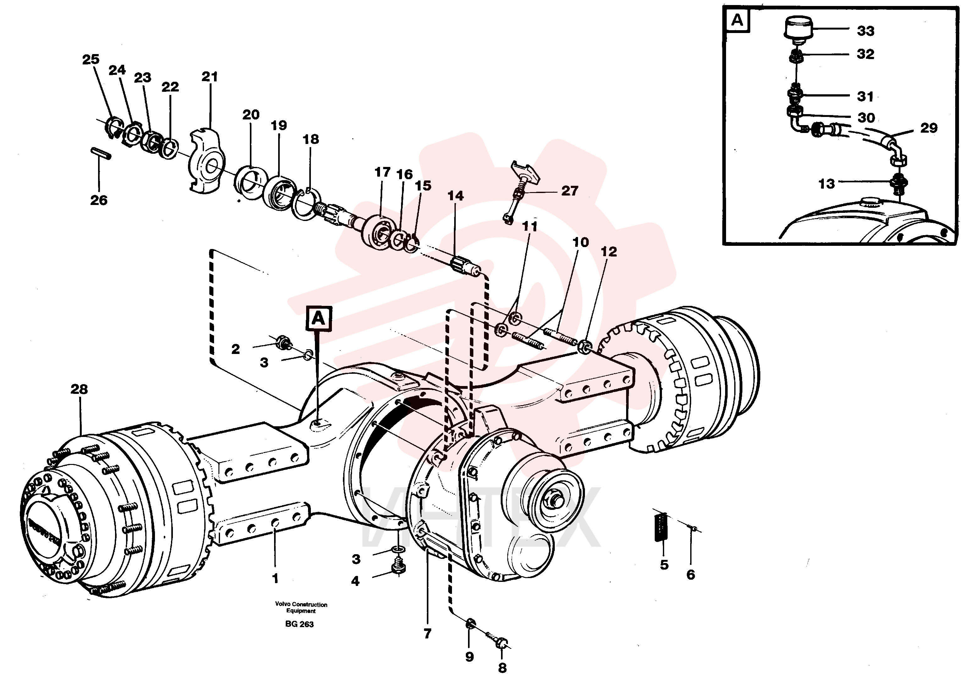 Planetary Axle
