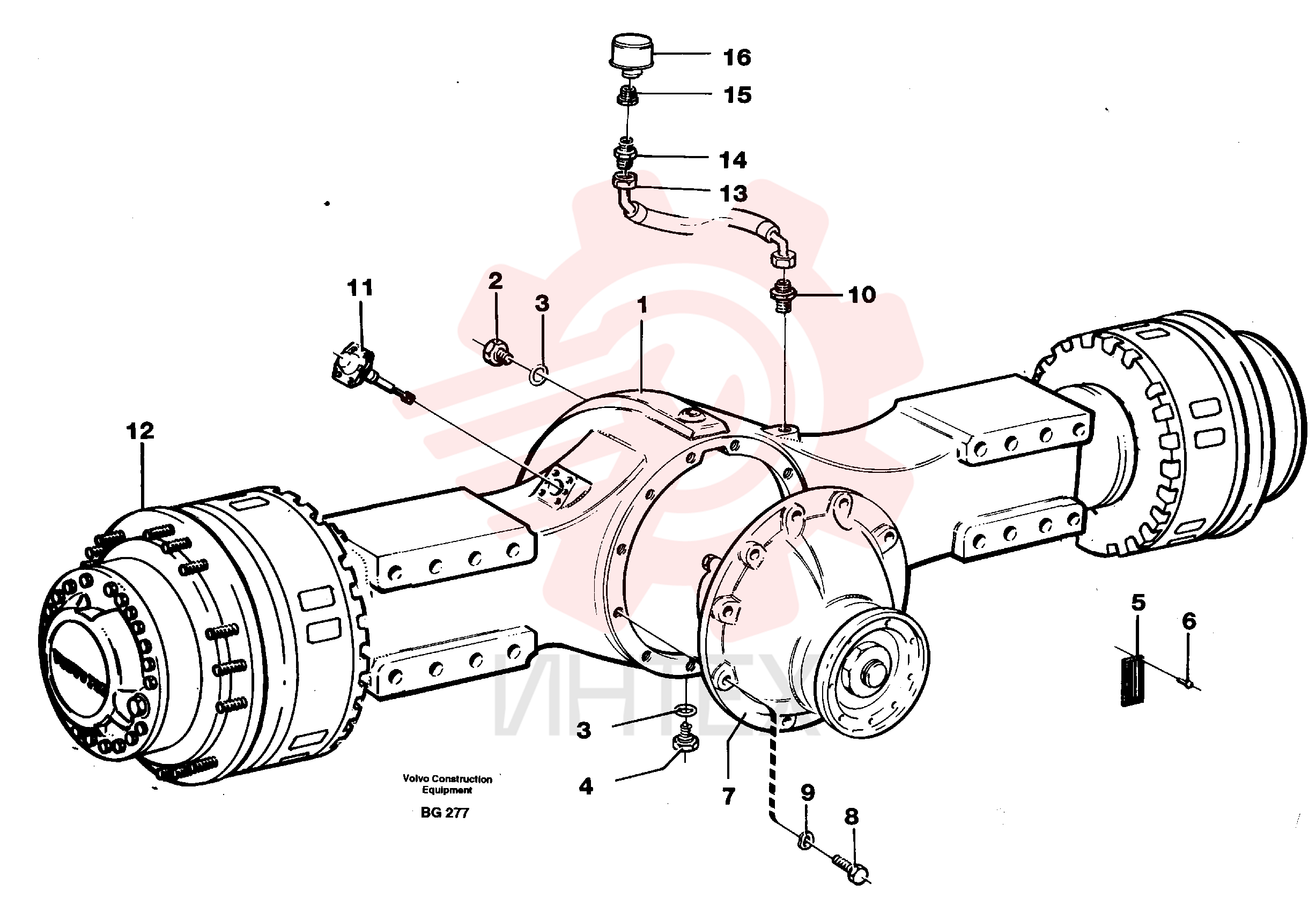 Planetary Axle
