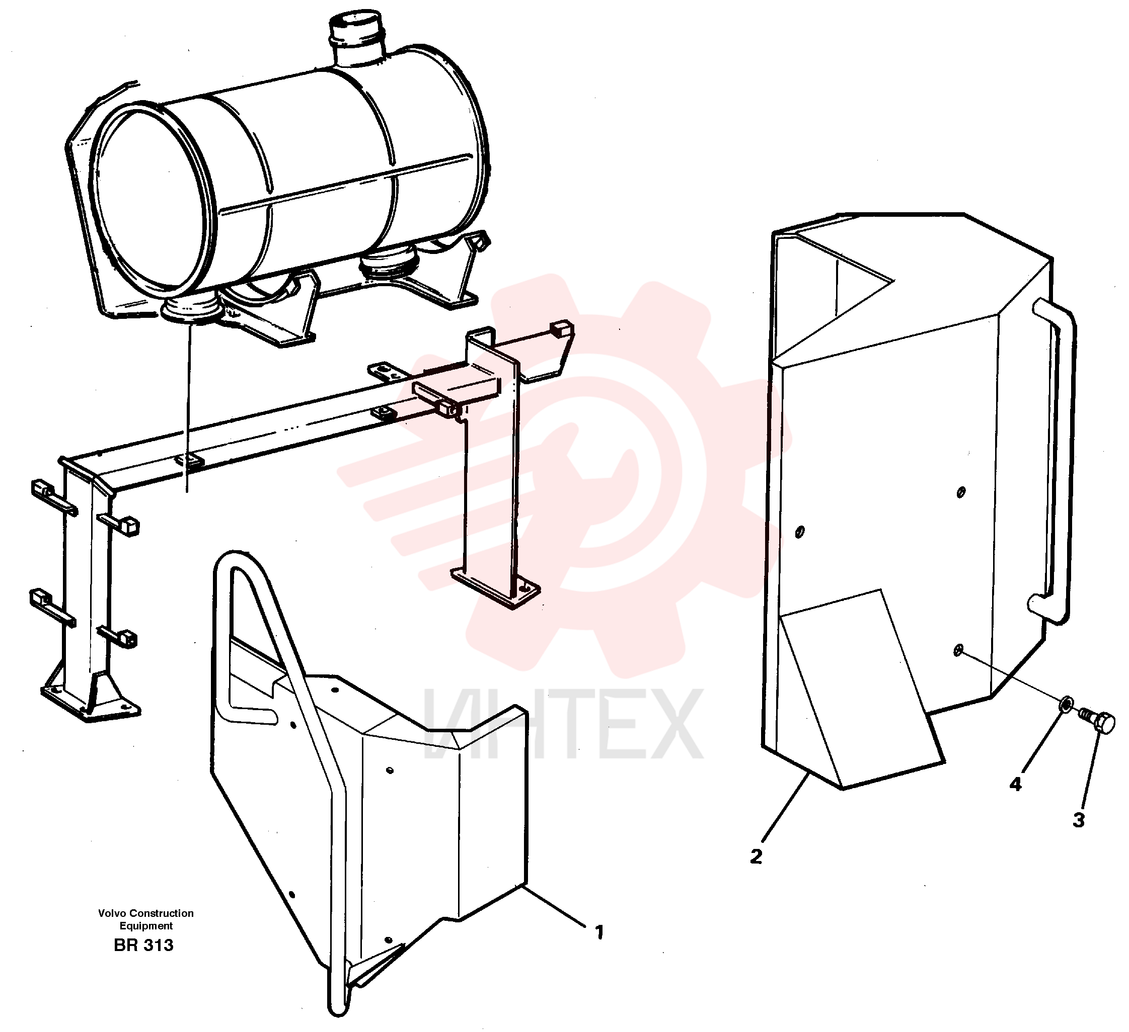 Protecting plate VOE 11052146 (1)