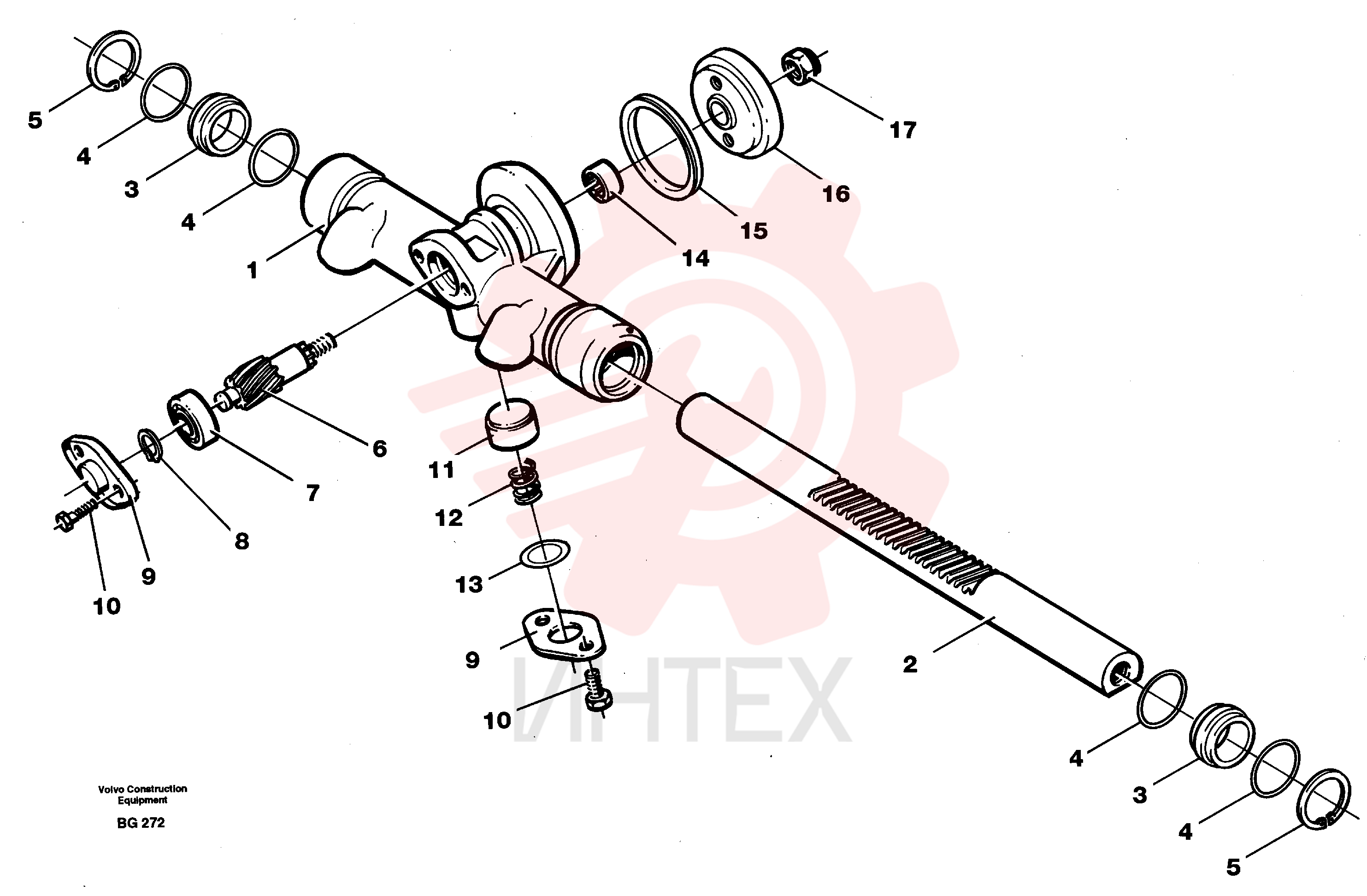 Rack Gear VOE 11062453 (2)