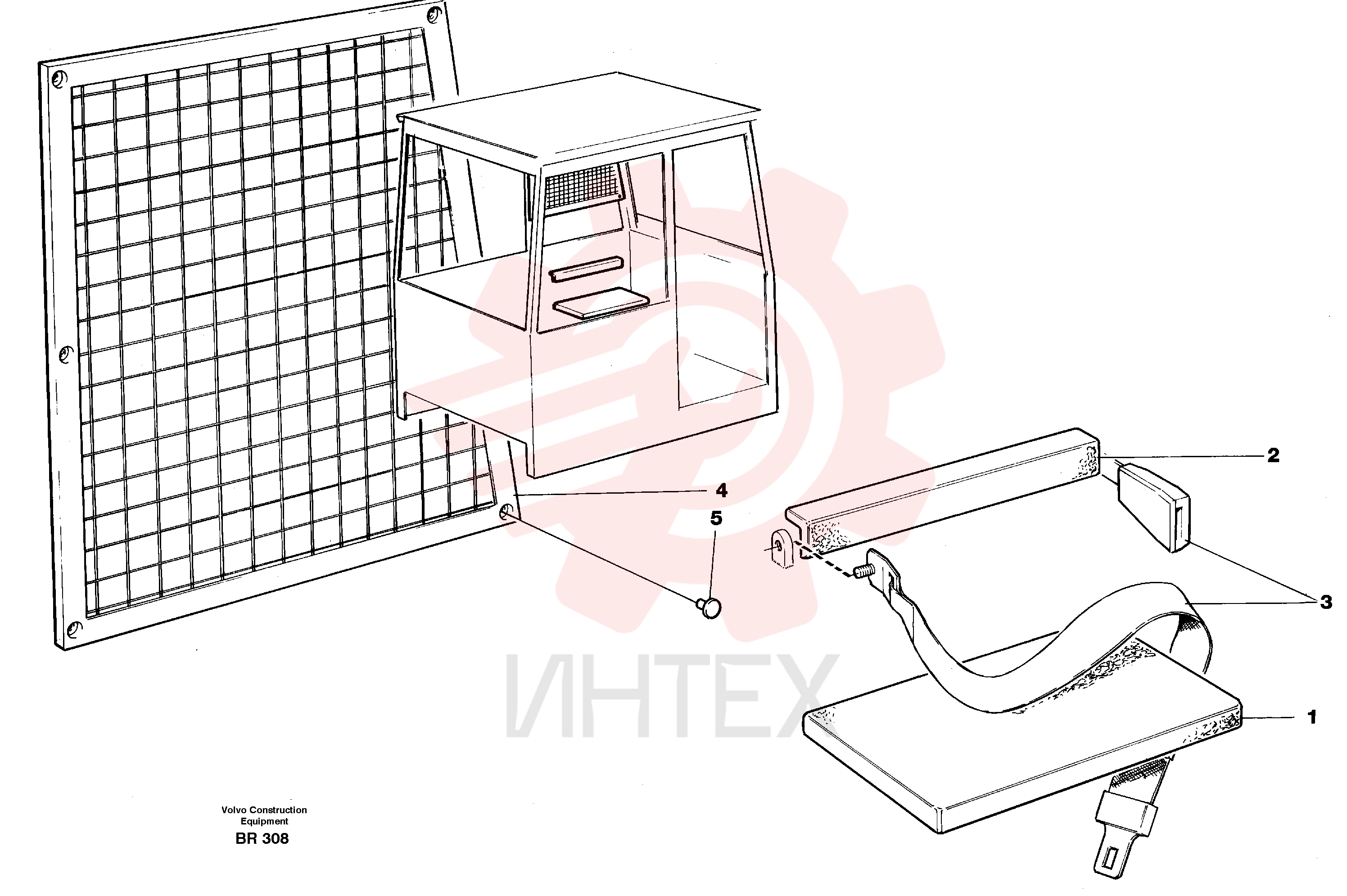 Seat cushion VOE 11058755 (1)