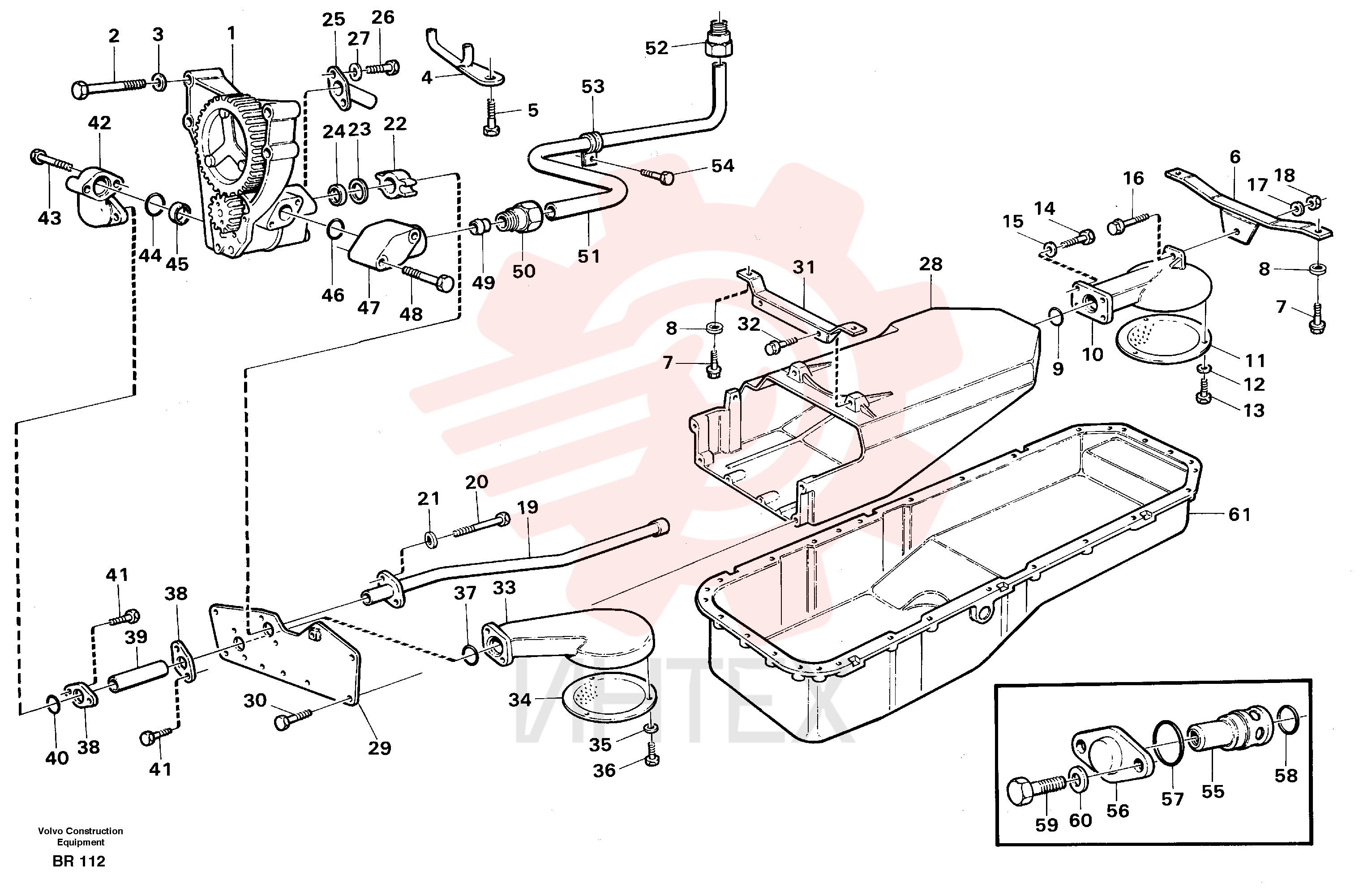 Strainer housing