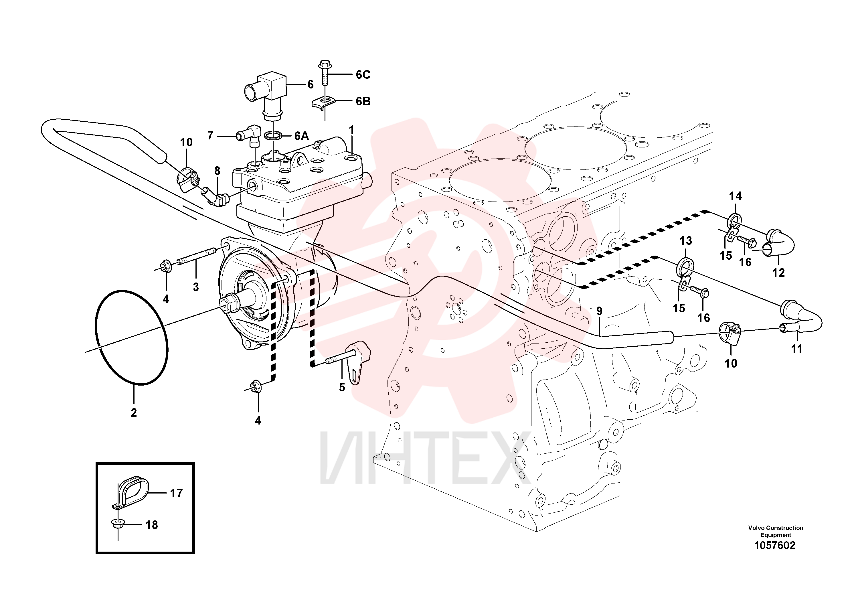 Air compressor unit