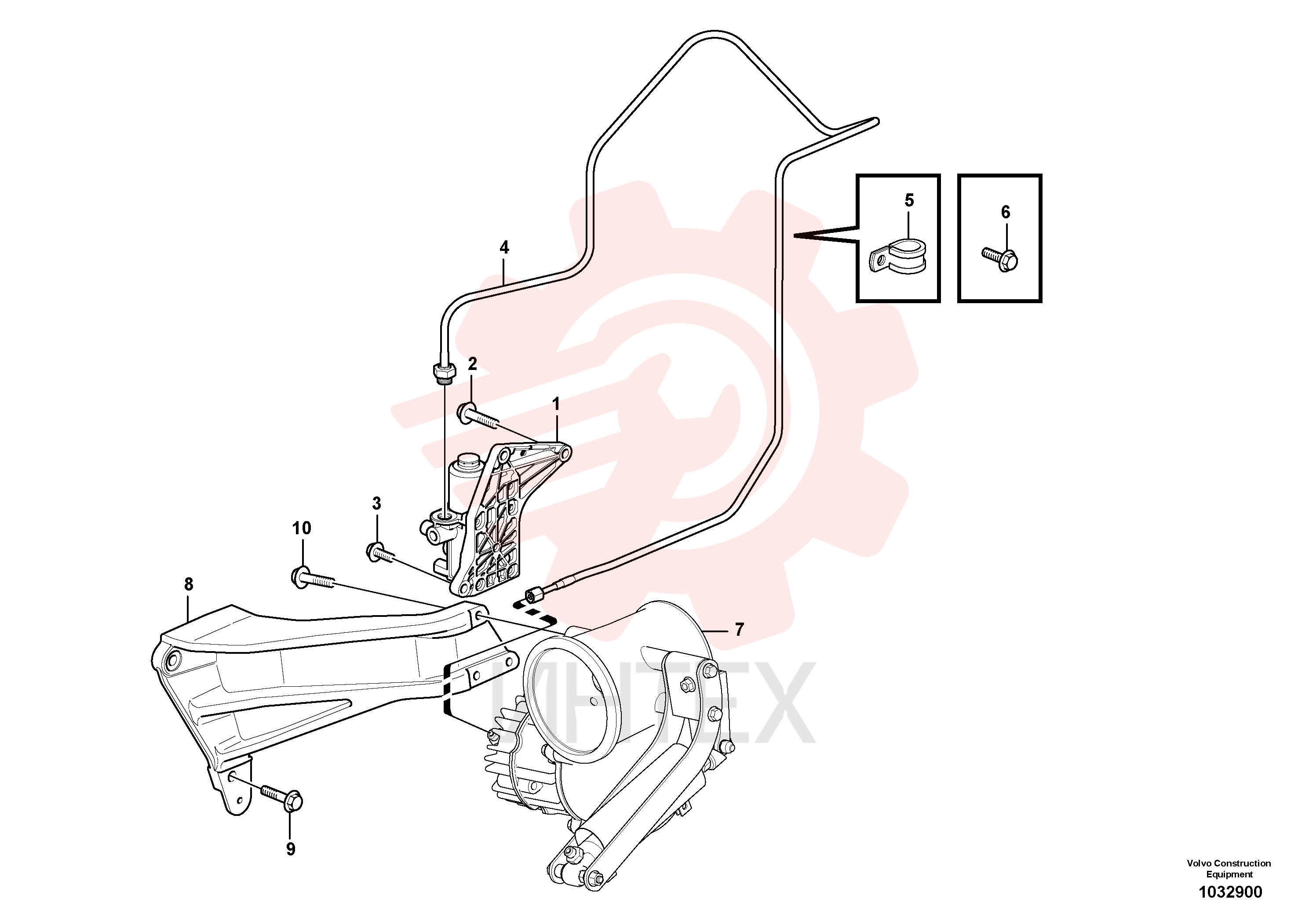 Flange screw