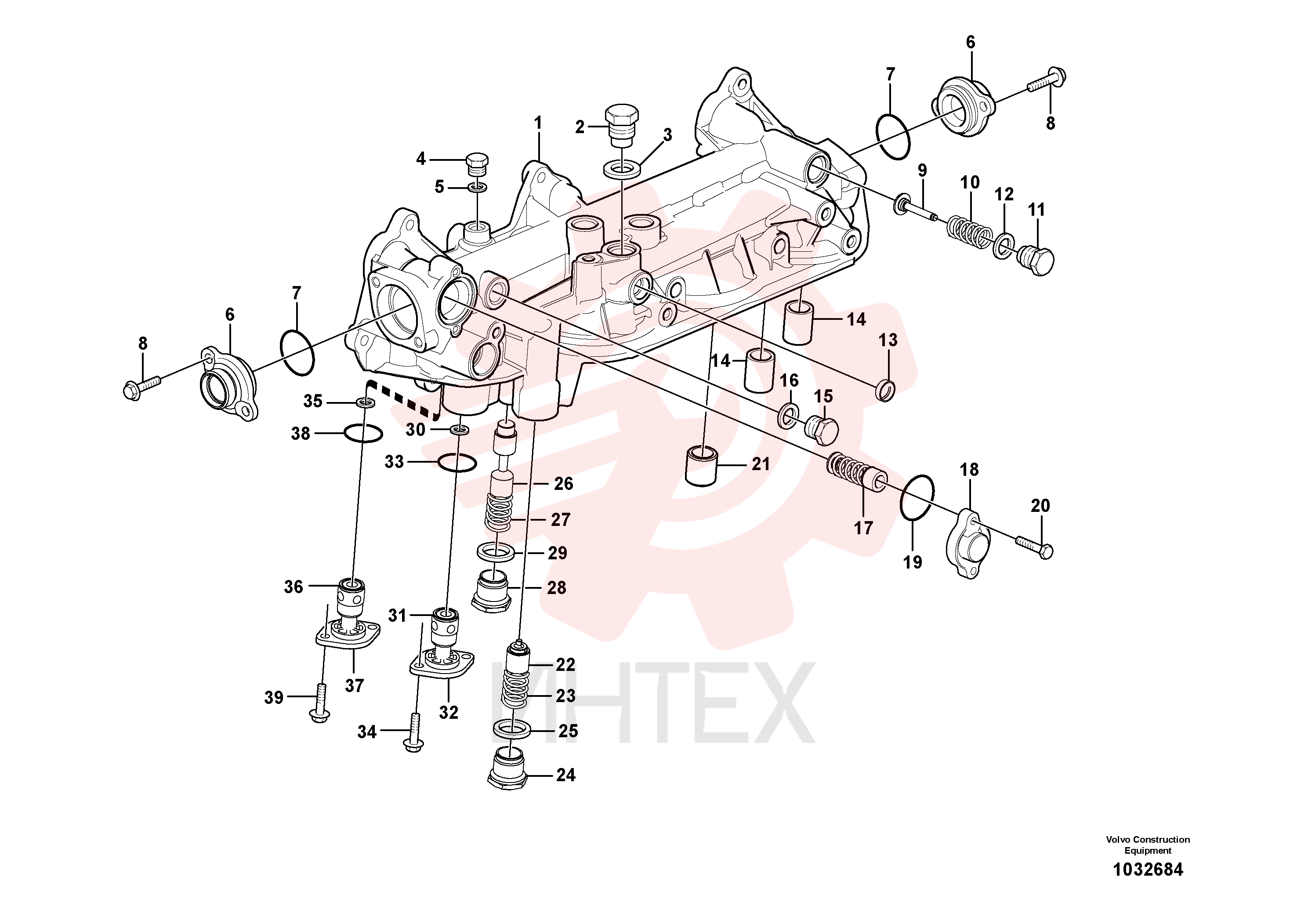 Oil filter housing
