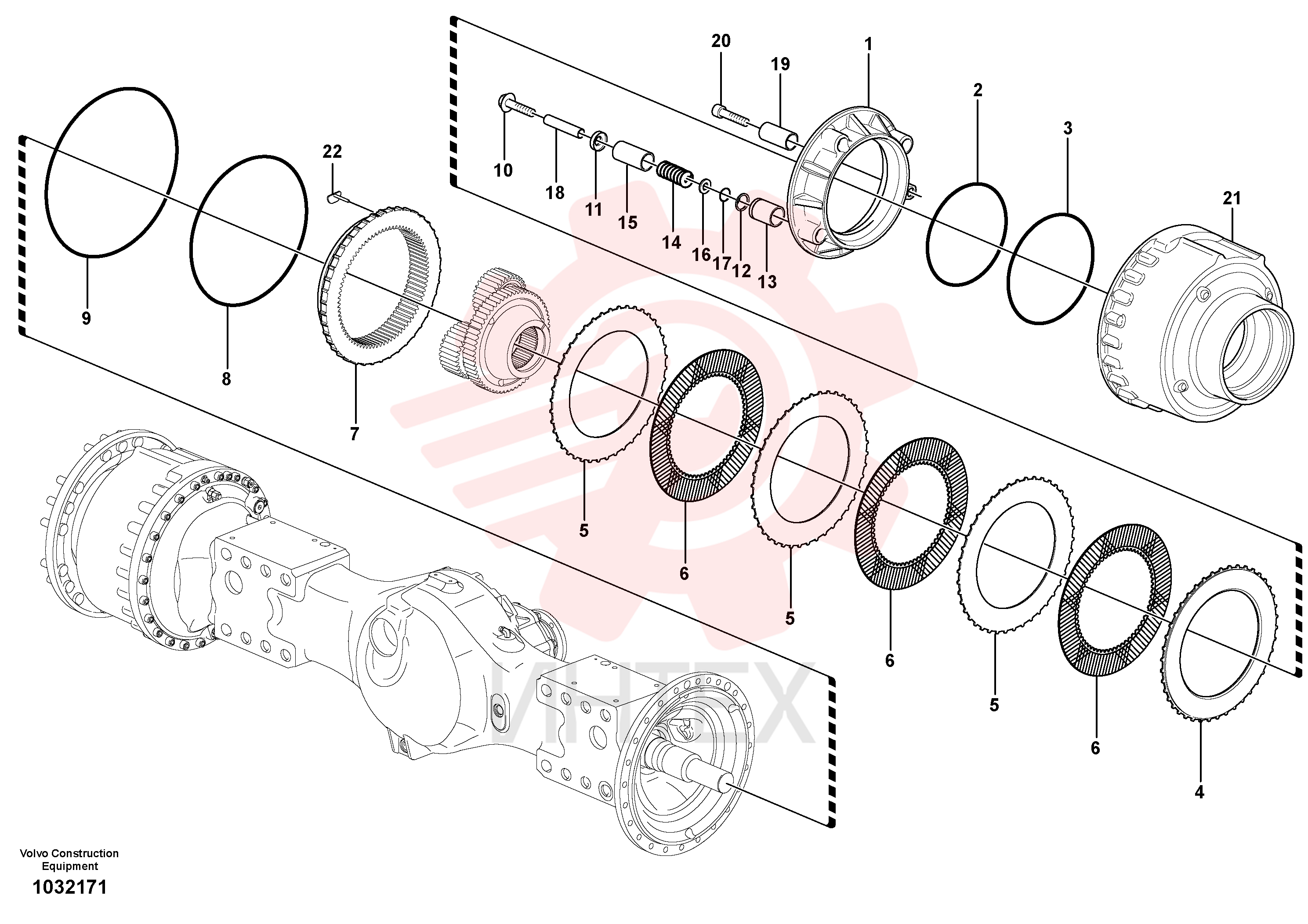 Planetary Axle