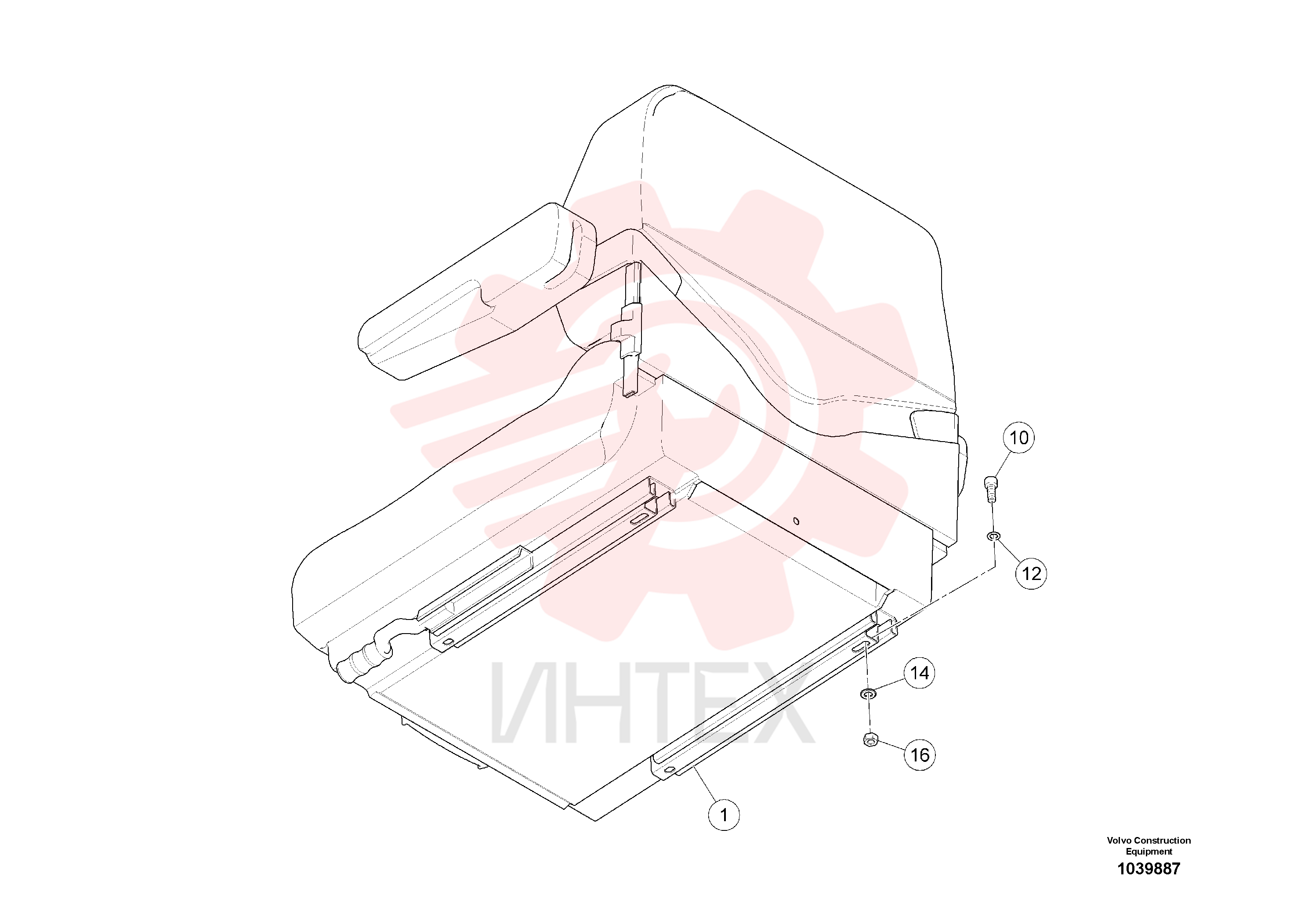 Driver seat RM 80799240