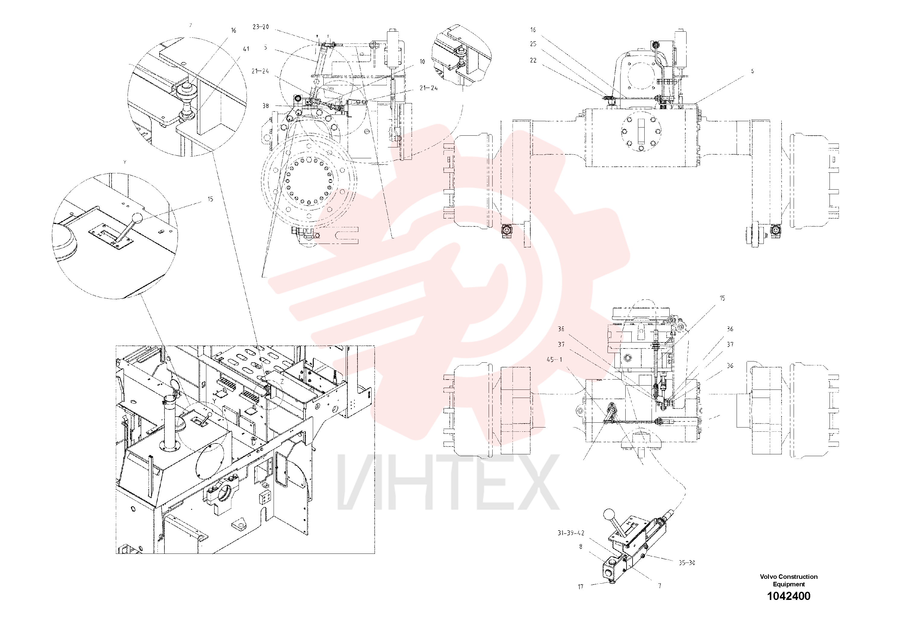 Intermediate Lever RM 80704000