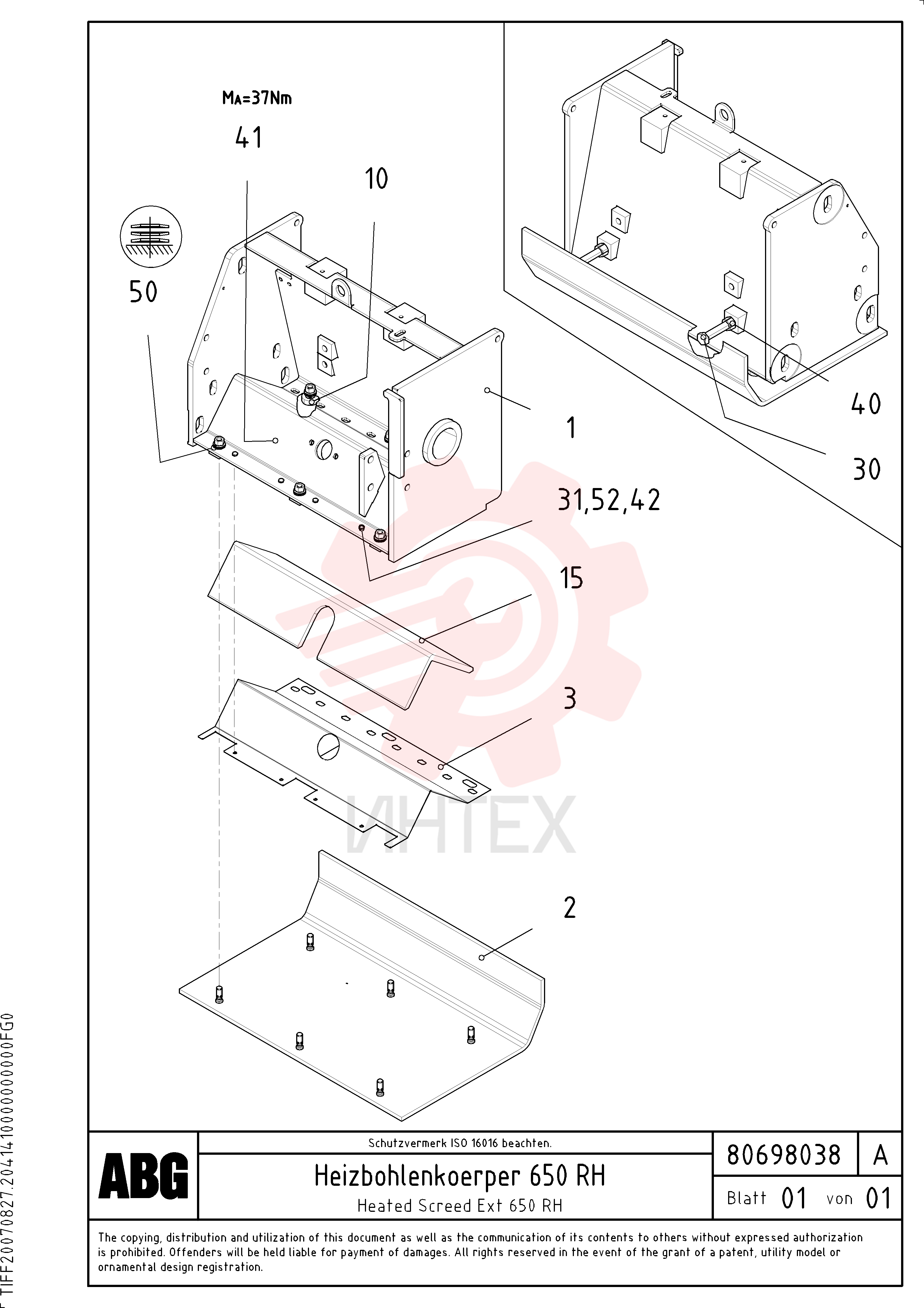 Screed RM 80697493