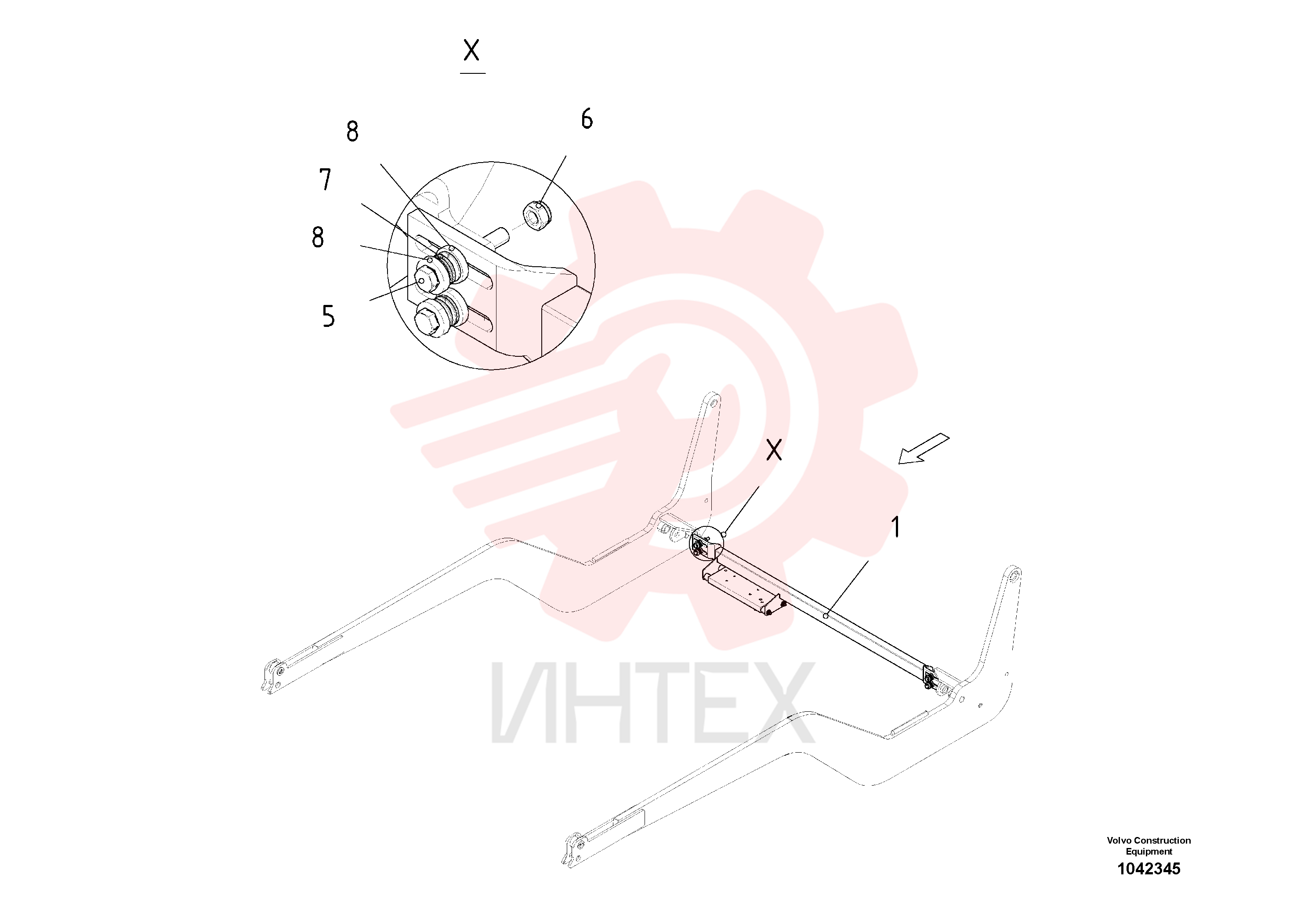 Тарелка клапана RM 80707623