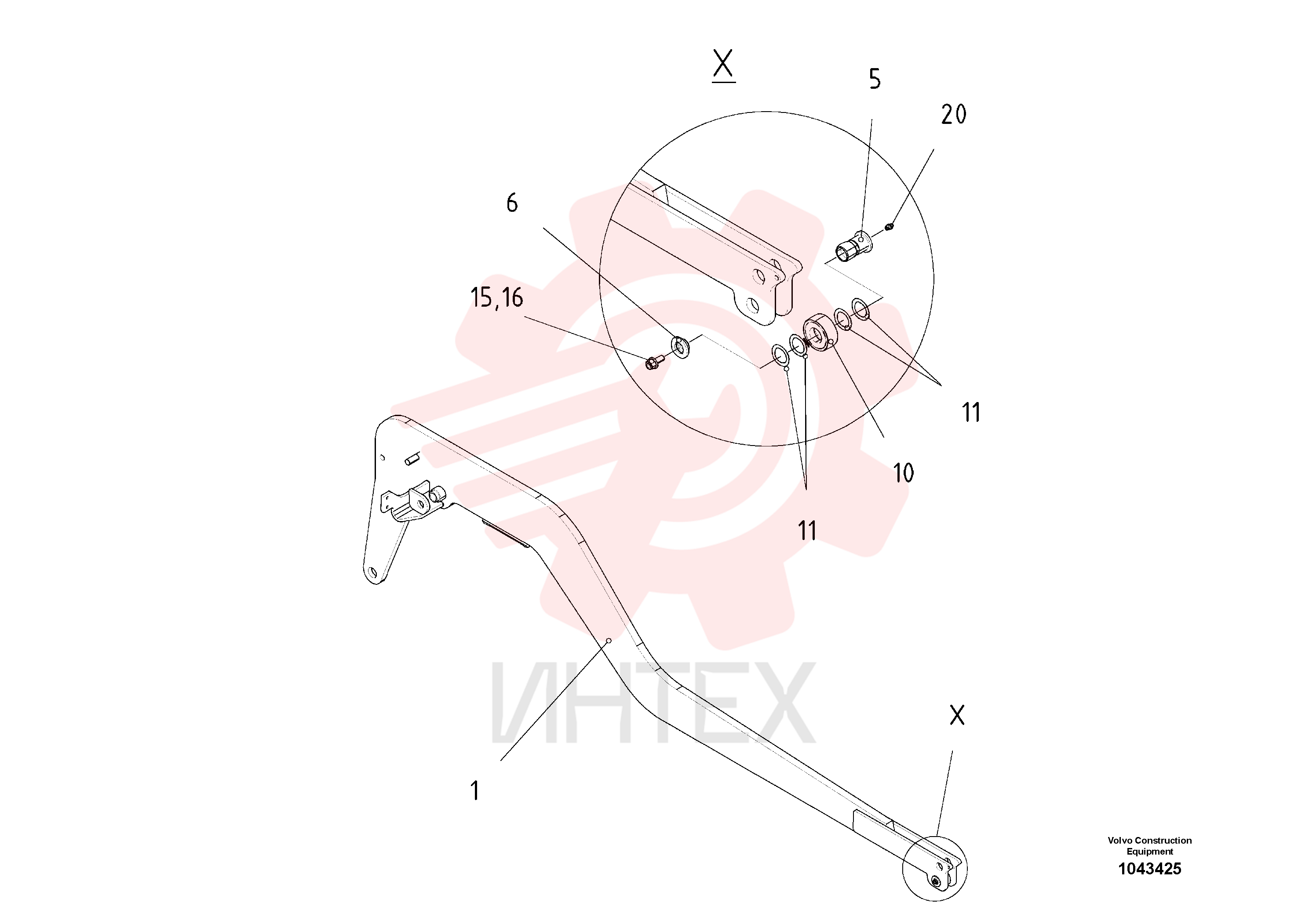 Towing Arm RM 80672124