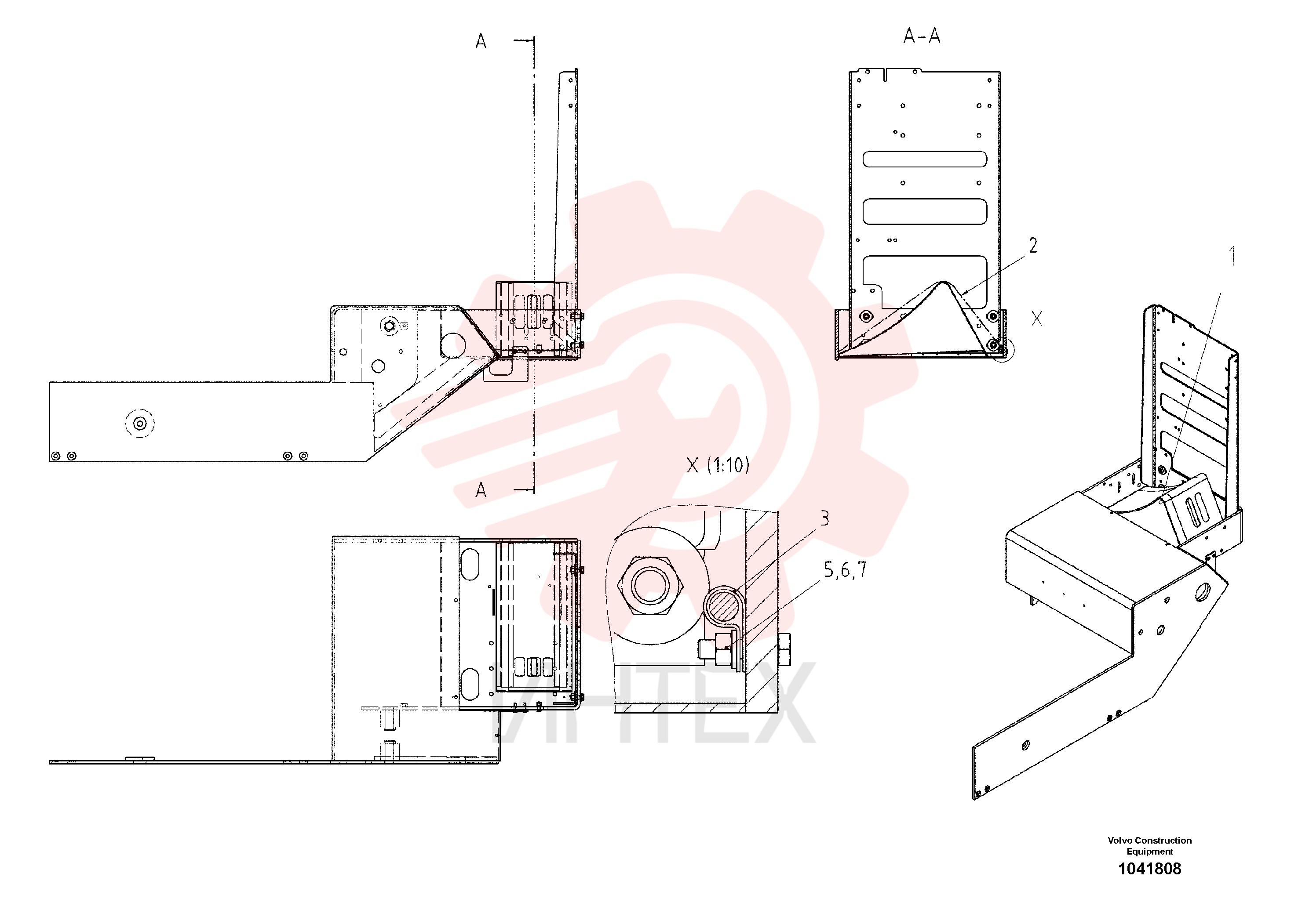 Wheel chock RM 14141063