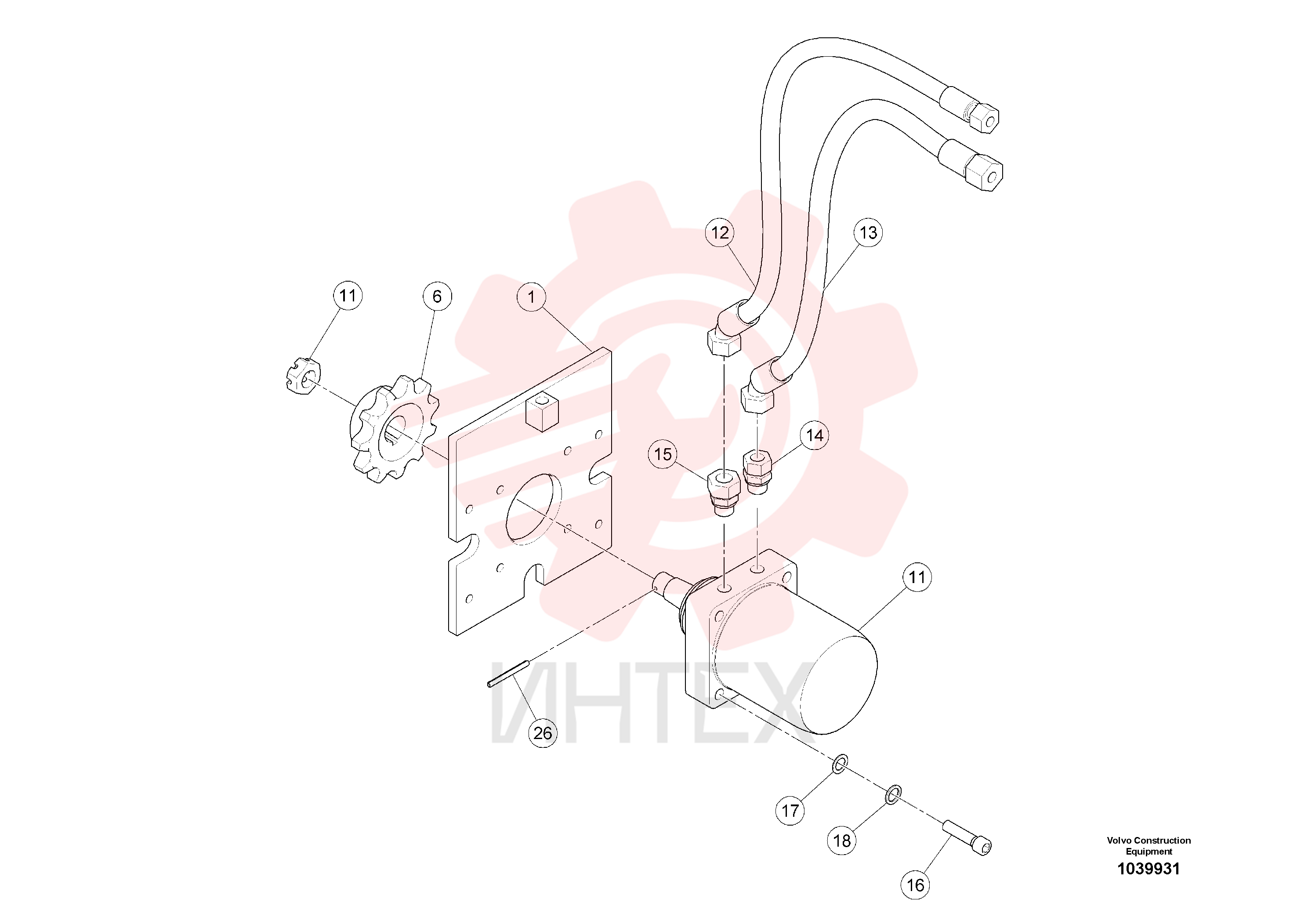 Flange plate