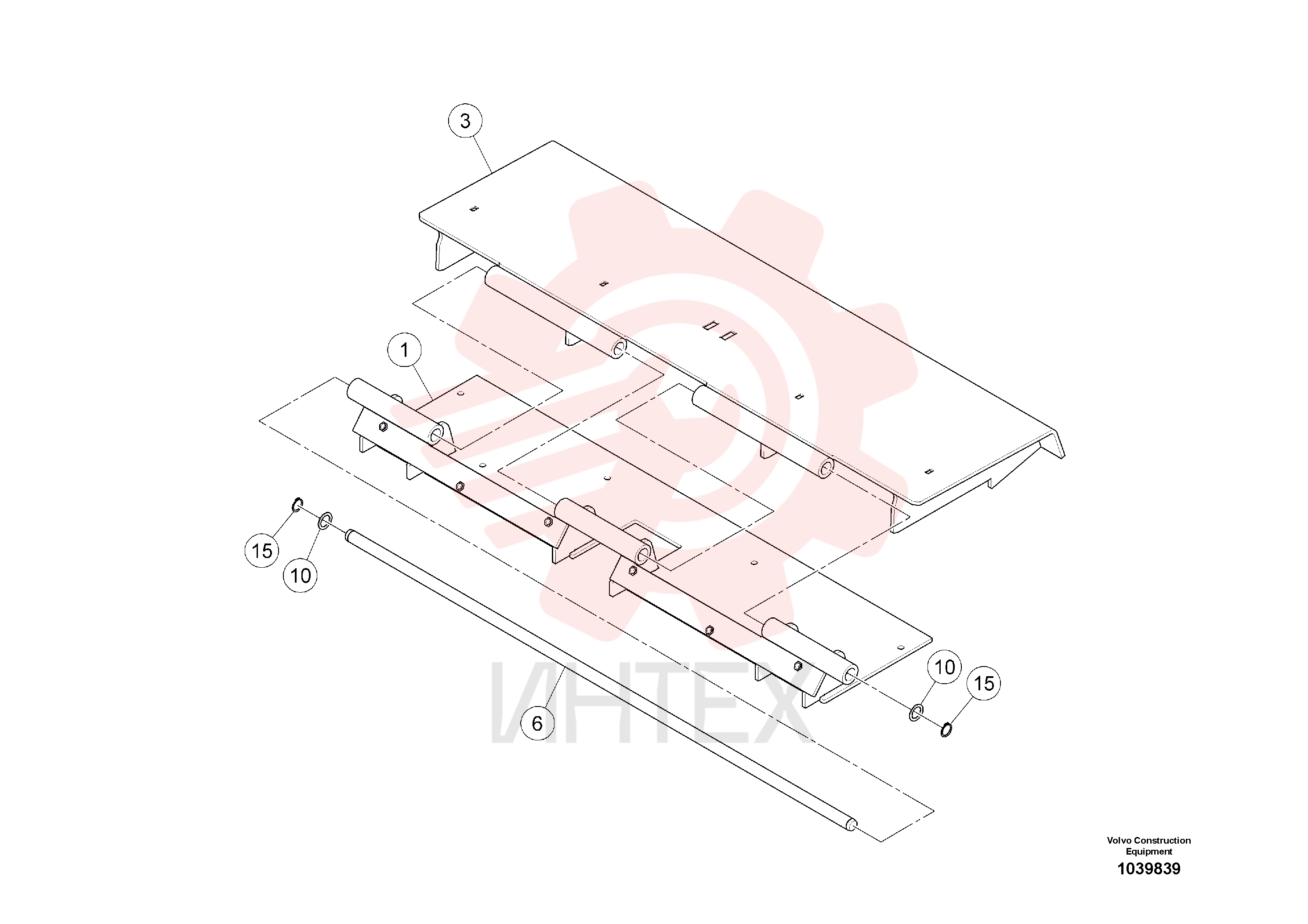 Hinge half