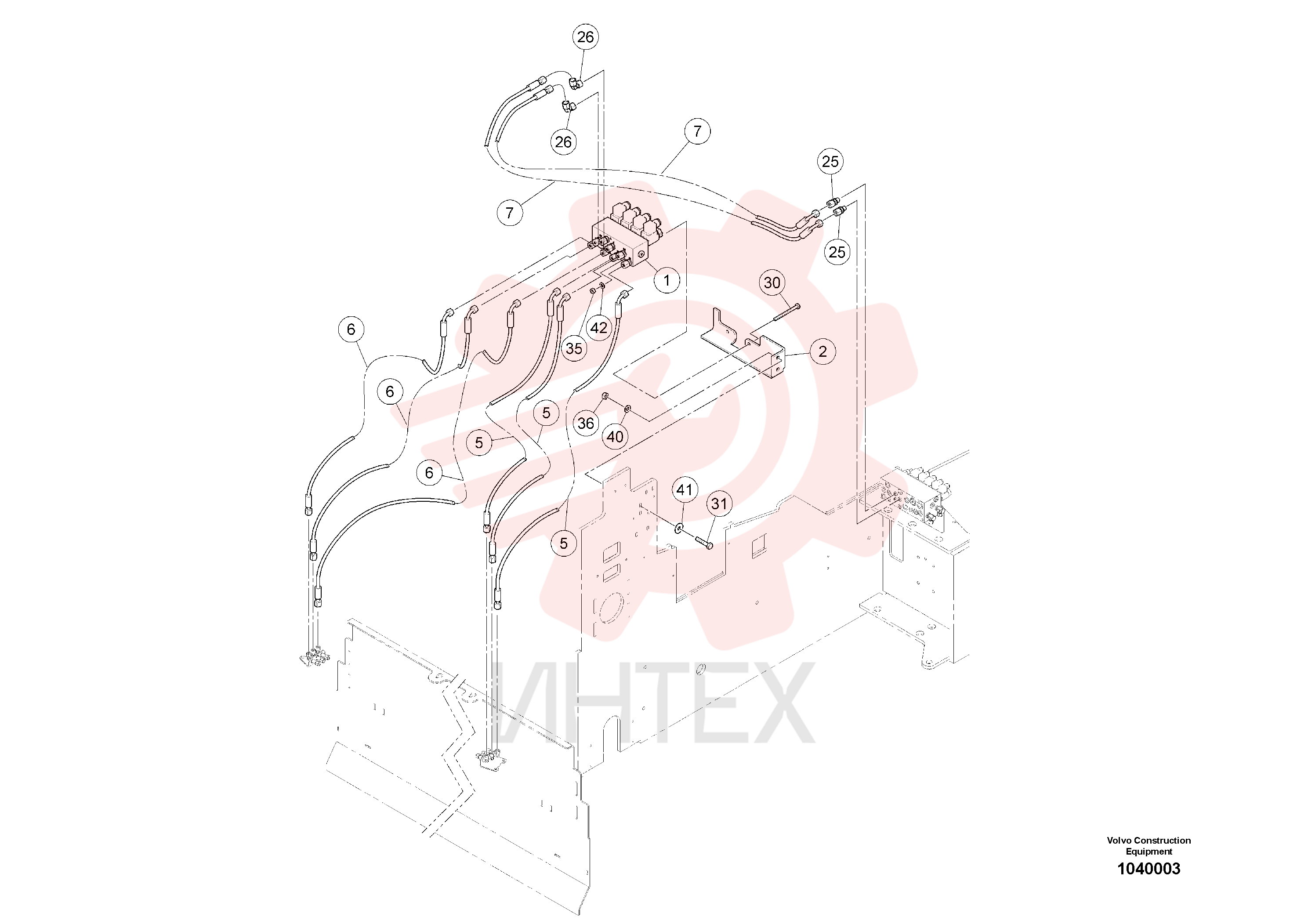 Valve block RM 80613912 (2)