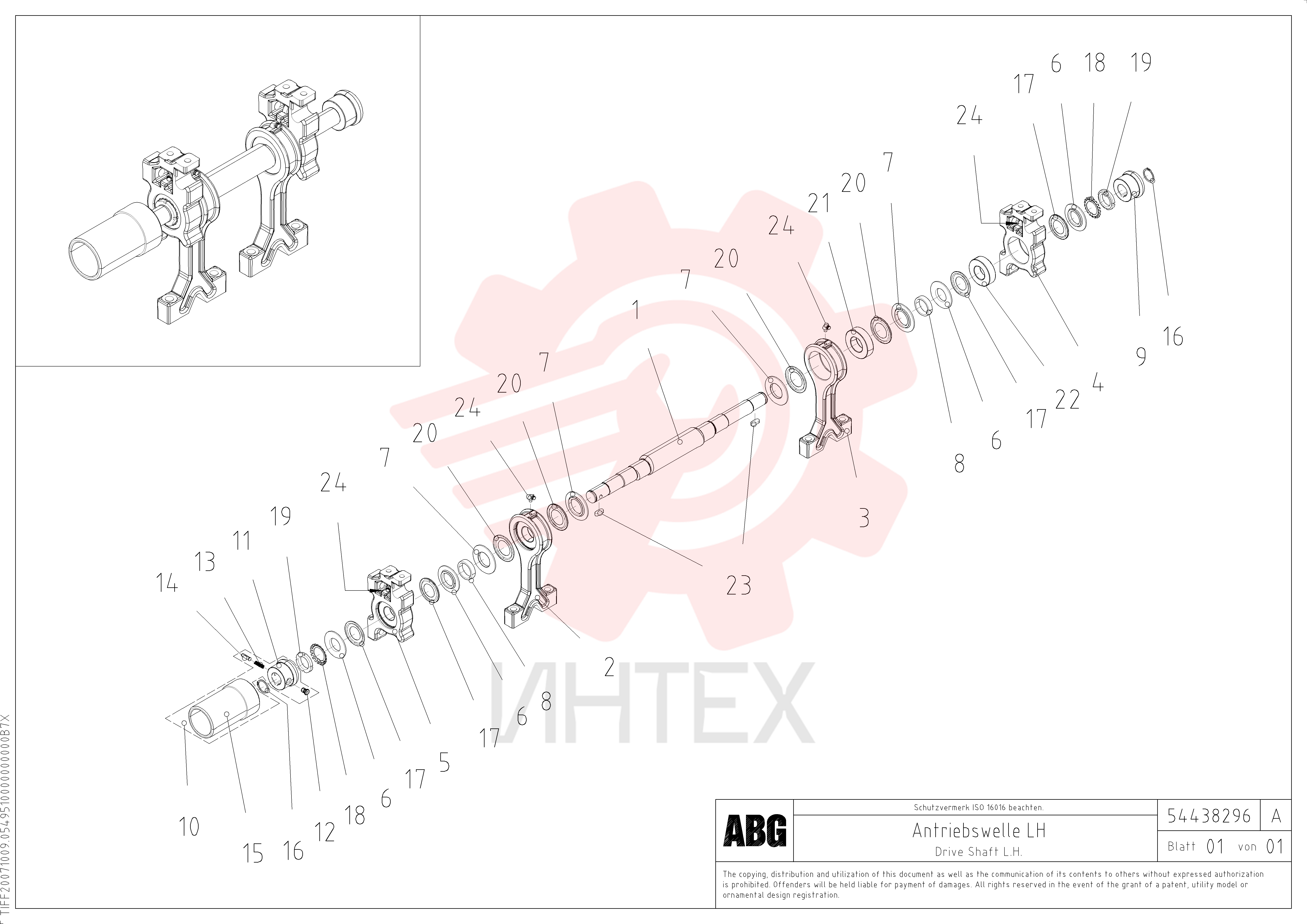 Eccentric Shaft RM 54435748 (4)