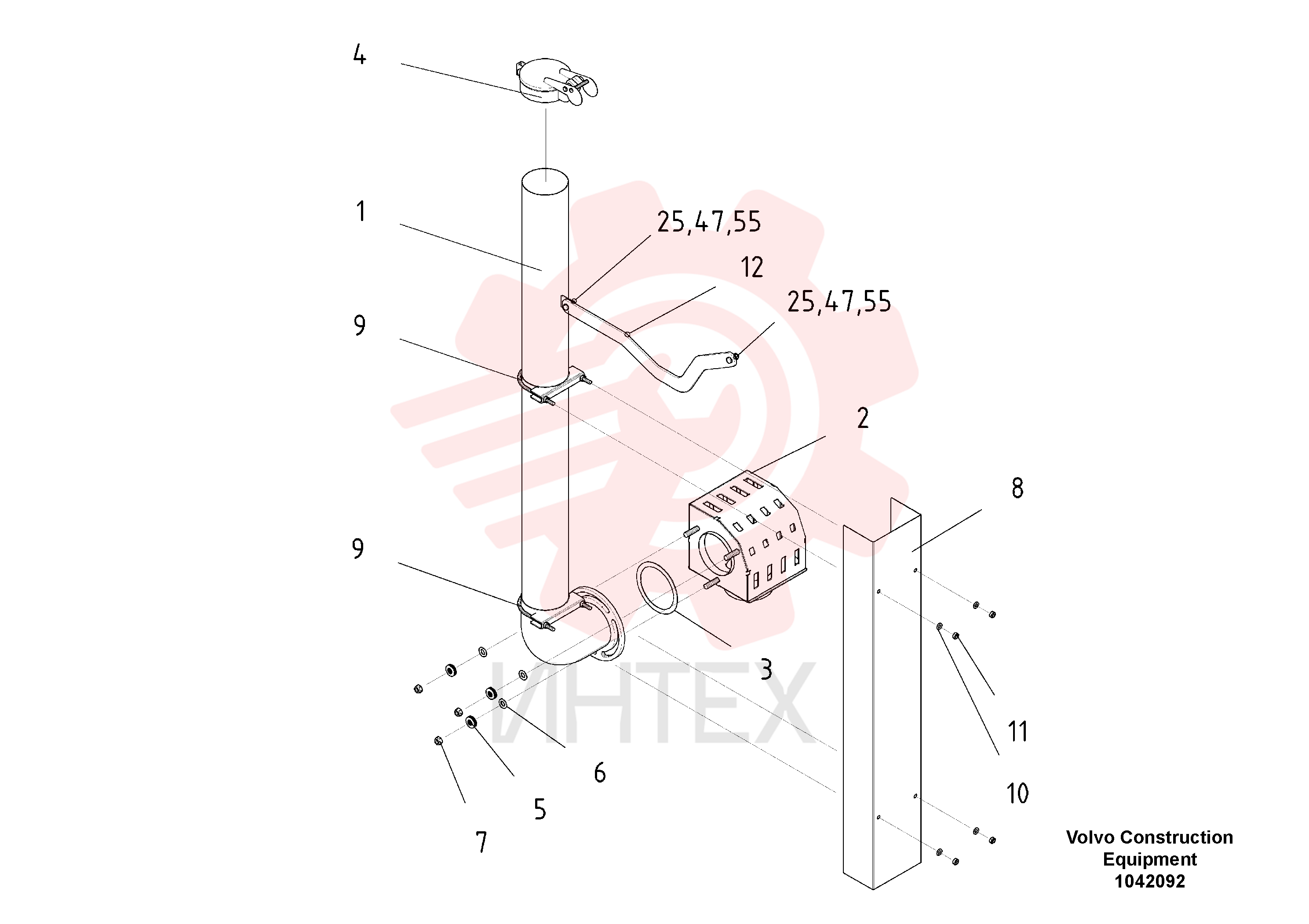 Exhaust Pipe RM 80630577