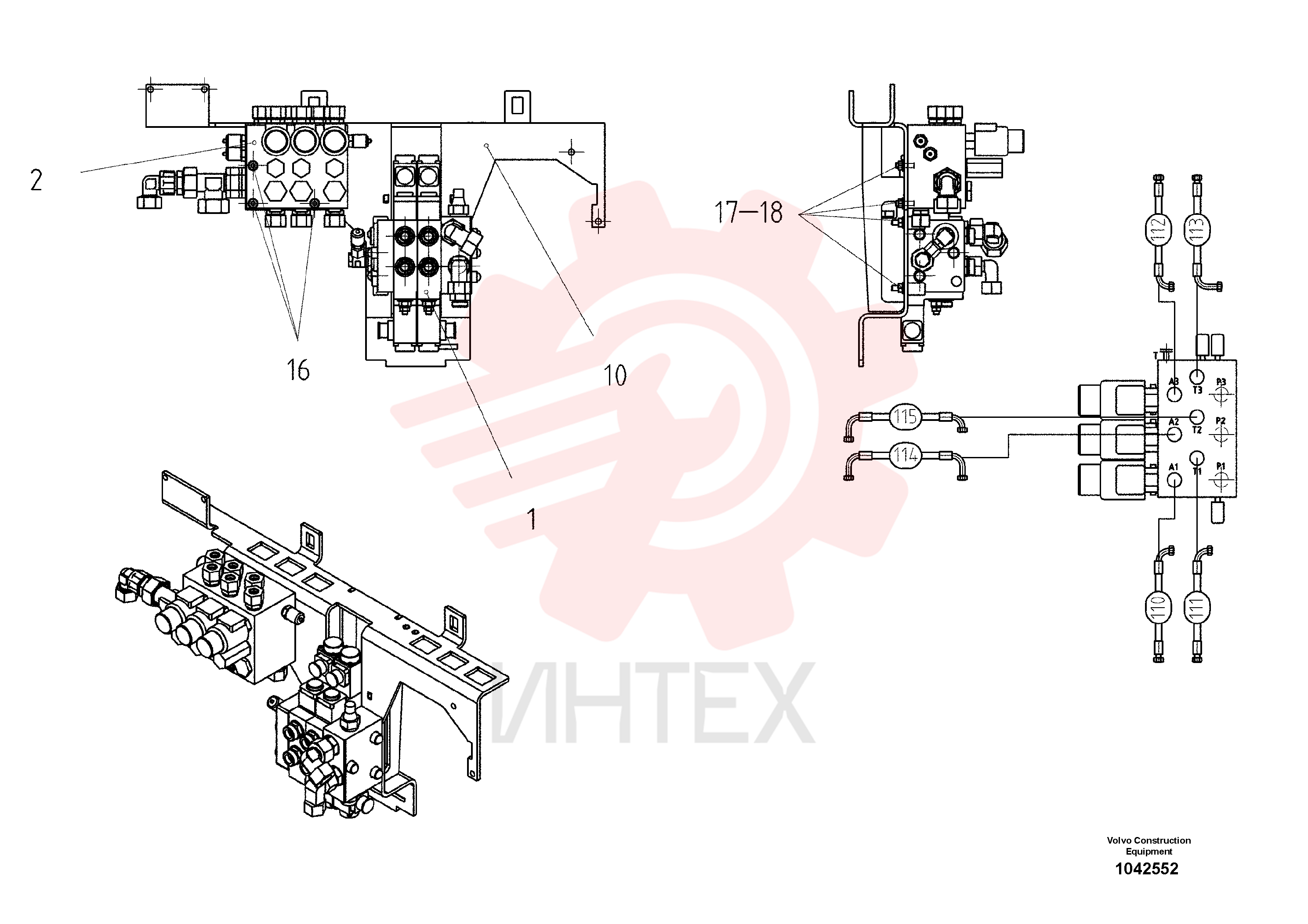 Valve block RM 80627664 (1)
