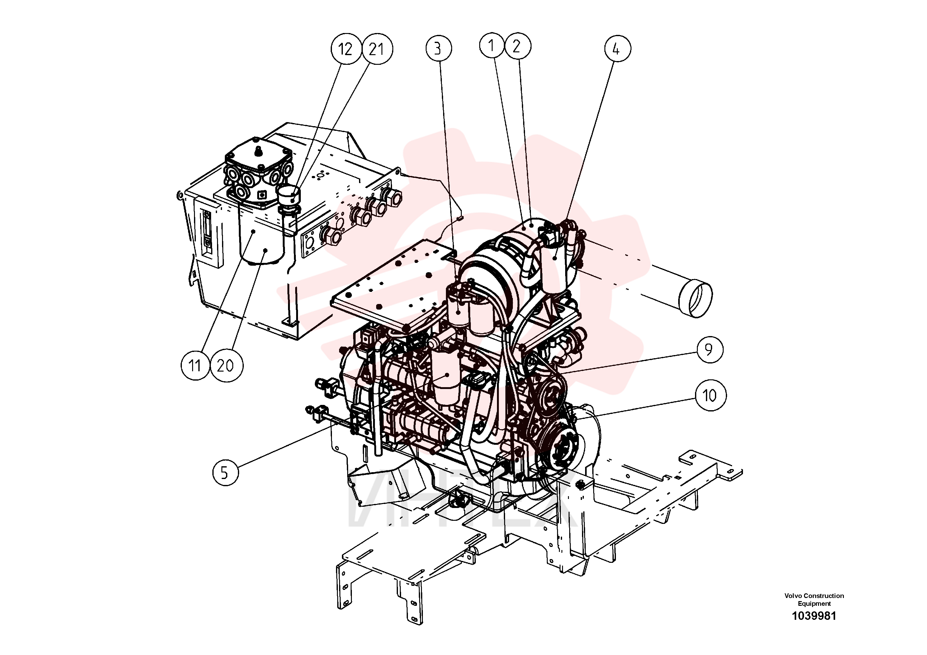Air filter insert RM 80813884 (2)