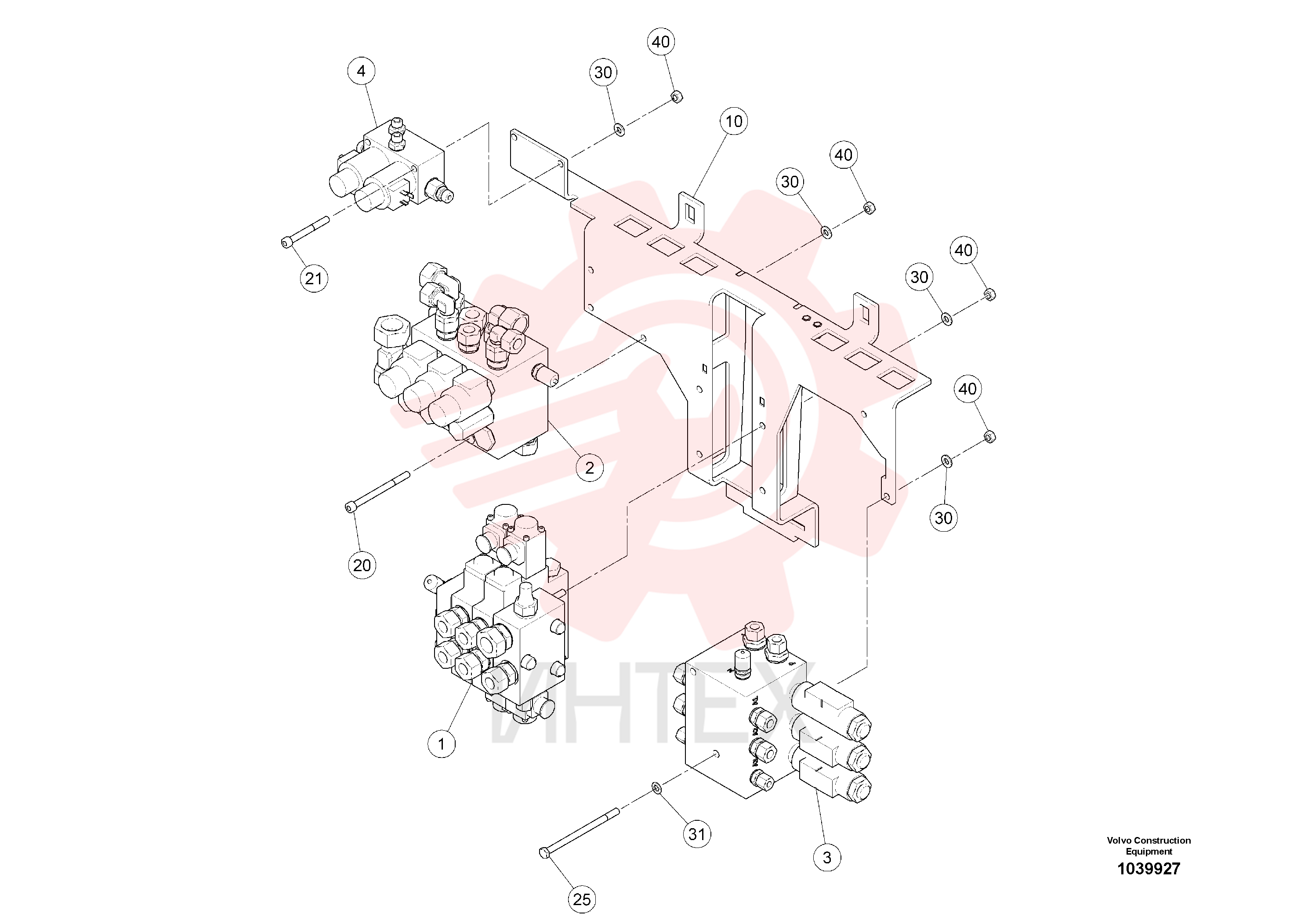 Valve block RM 80811565