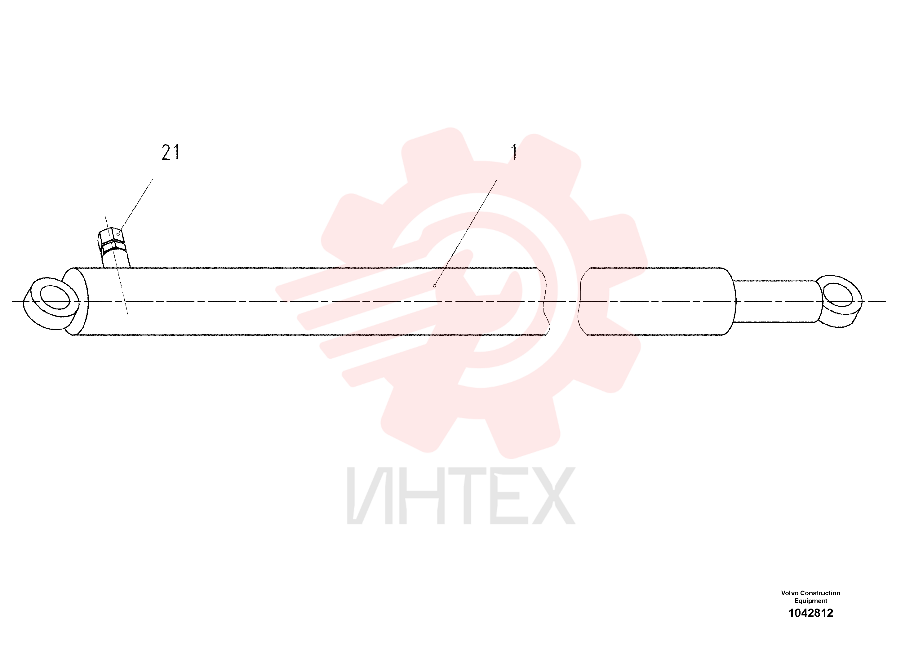 Гидроцилиндр RM 80637473 (2)