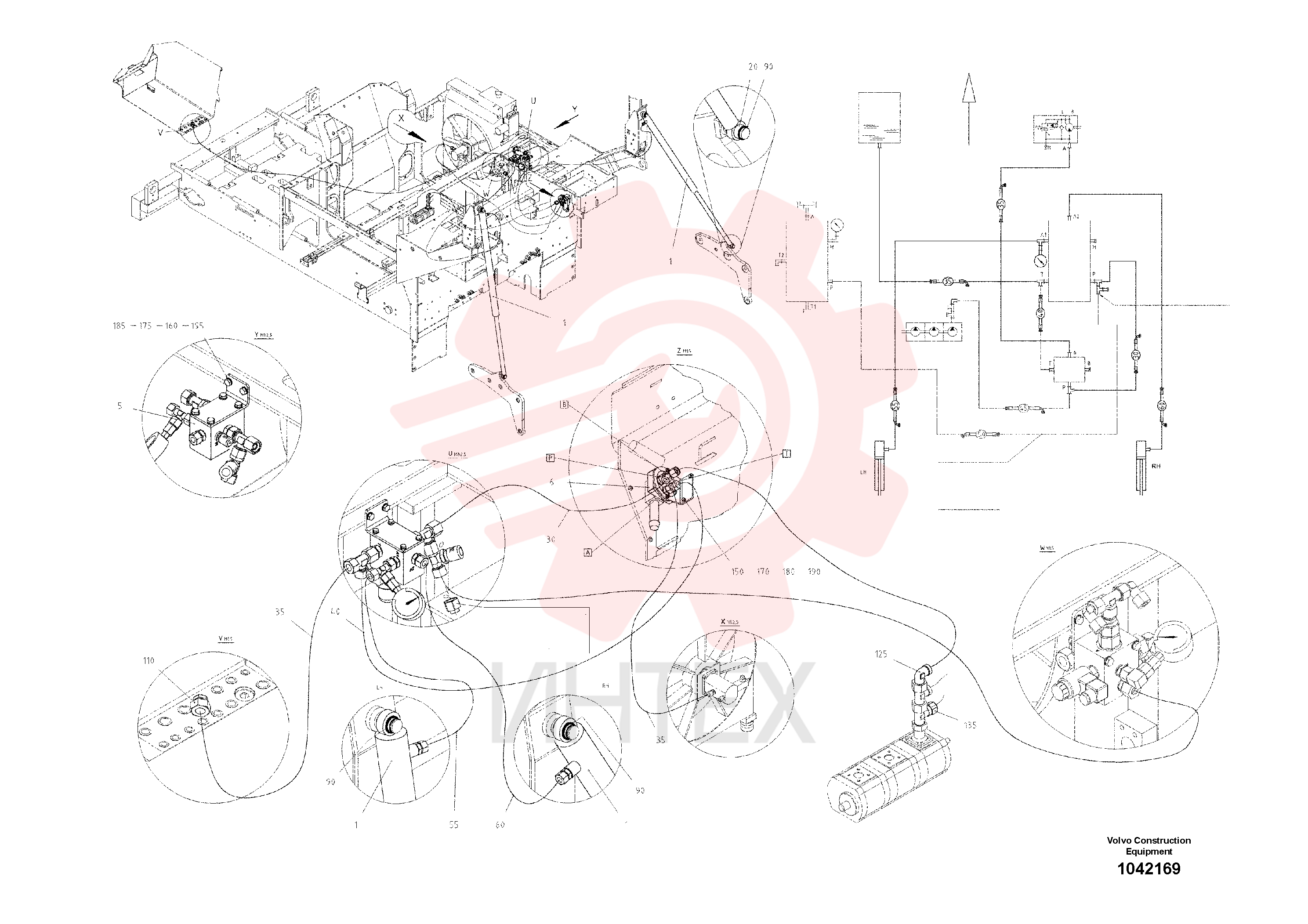 Pre-assembling Cylinder RM 80775059