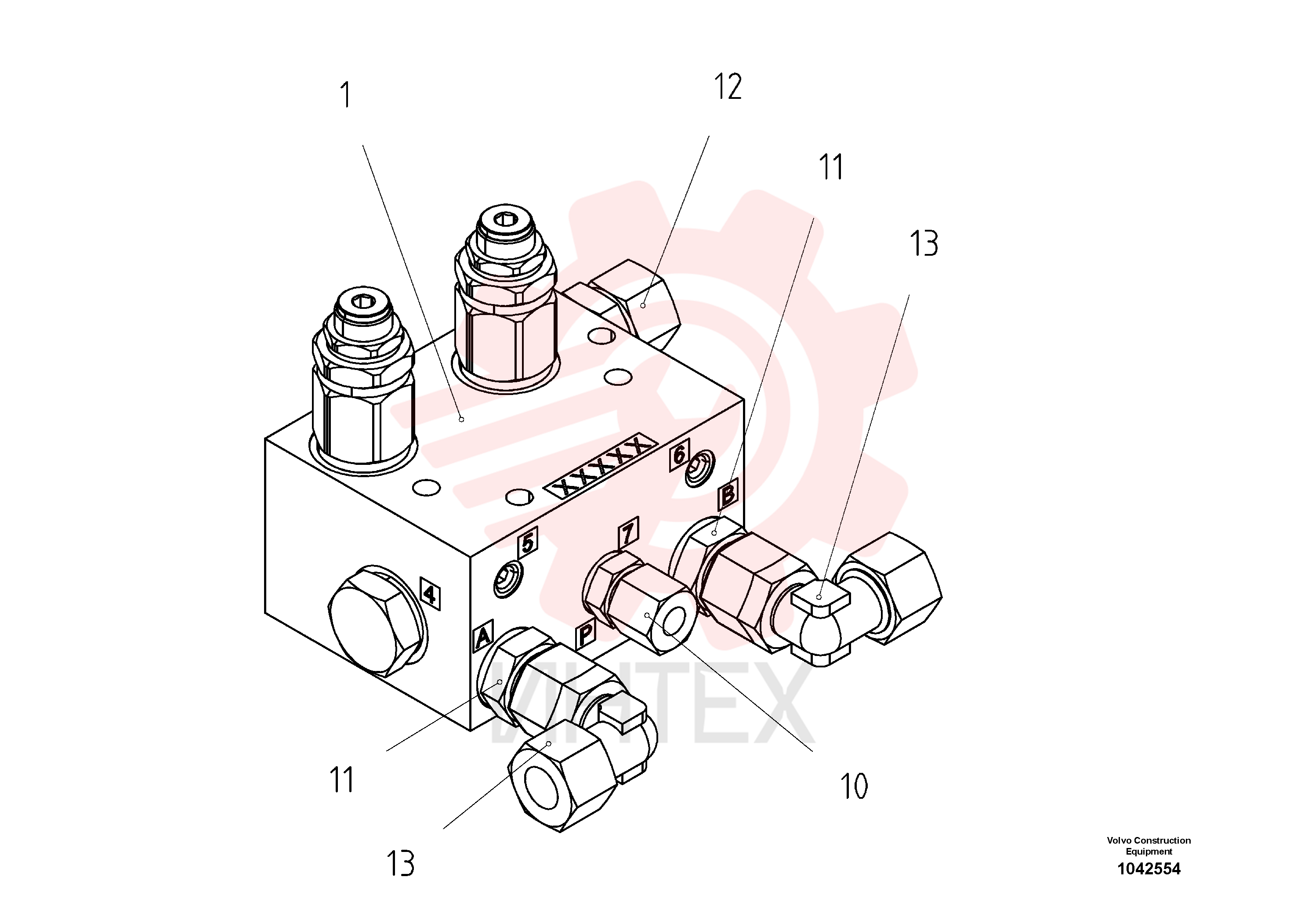 Valve block RM 80678683