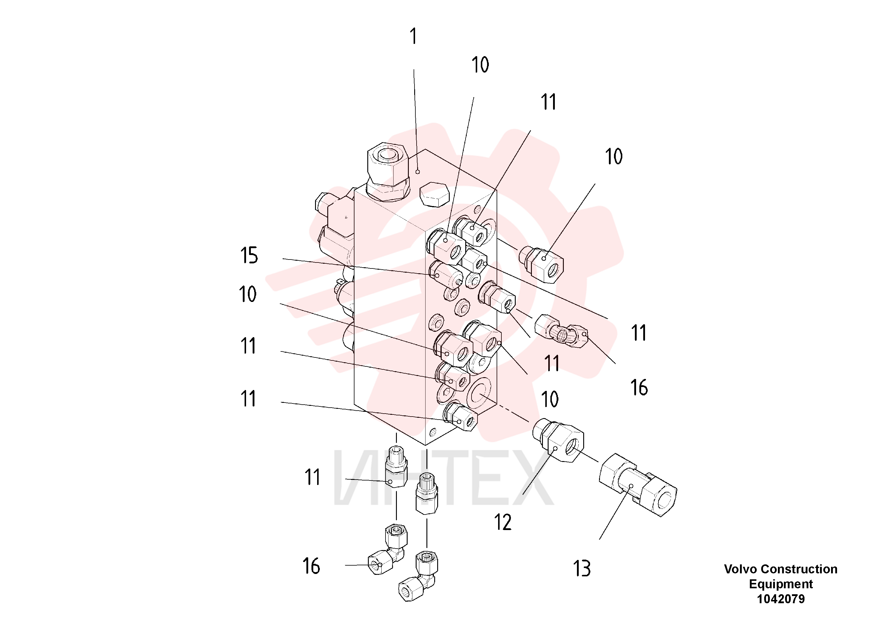 Valve block RM 80613920 (2)