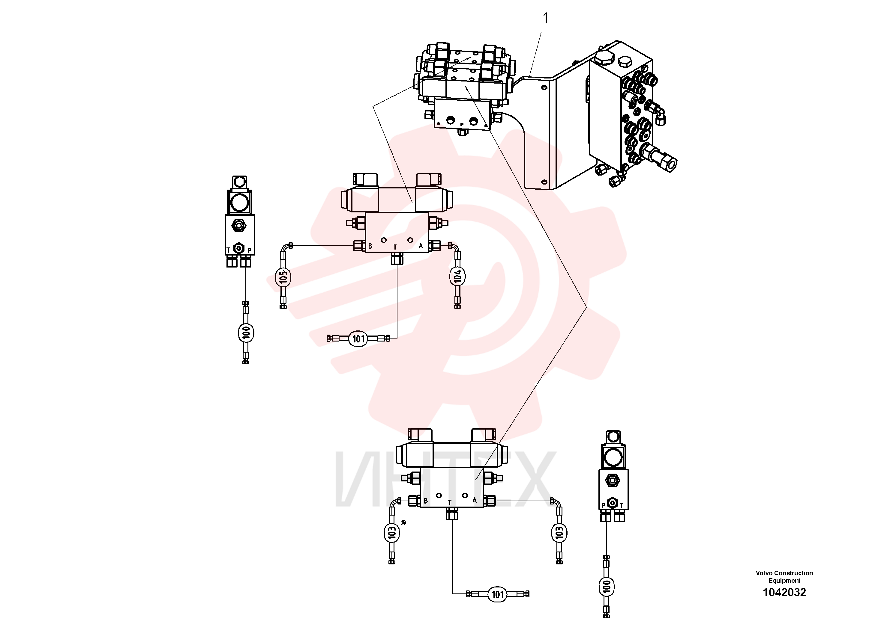 Valve Support Cylinder RM 80620123