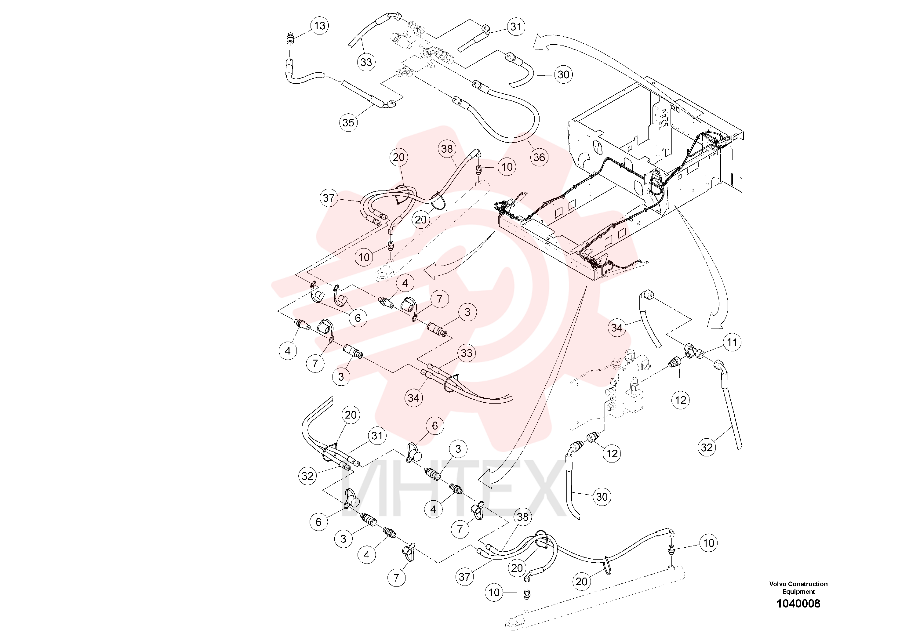 Hose Kit RM 80830490