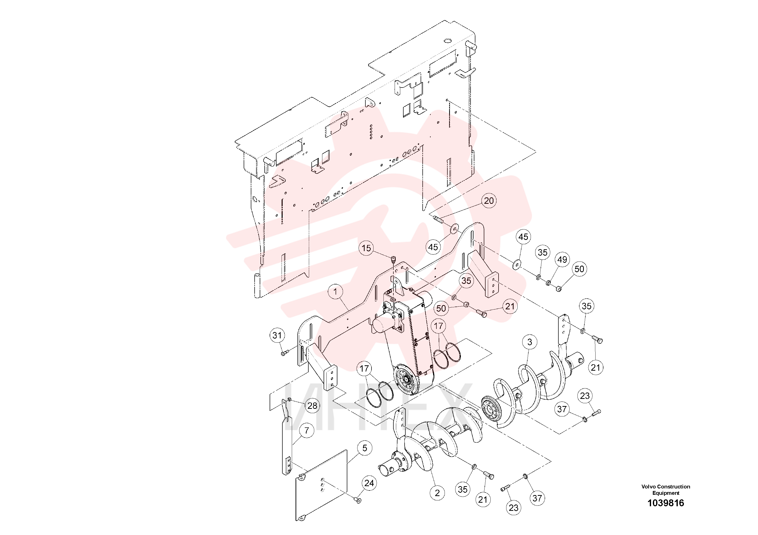 Hydraulic transmission RM 80778822