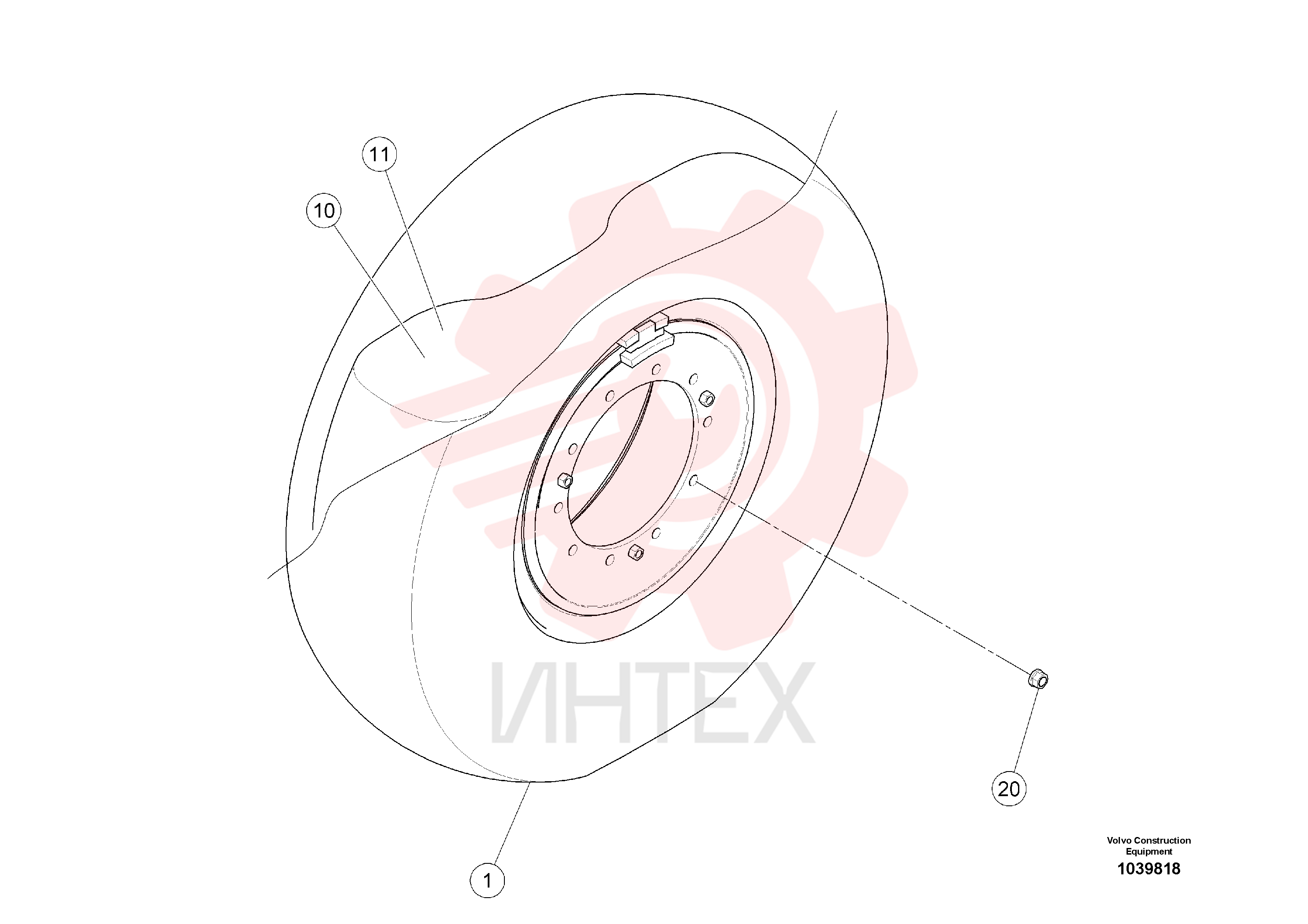 Wheel RM 80856826
