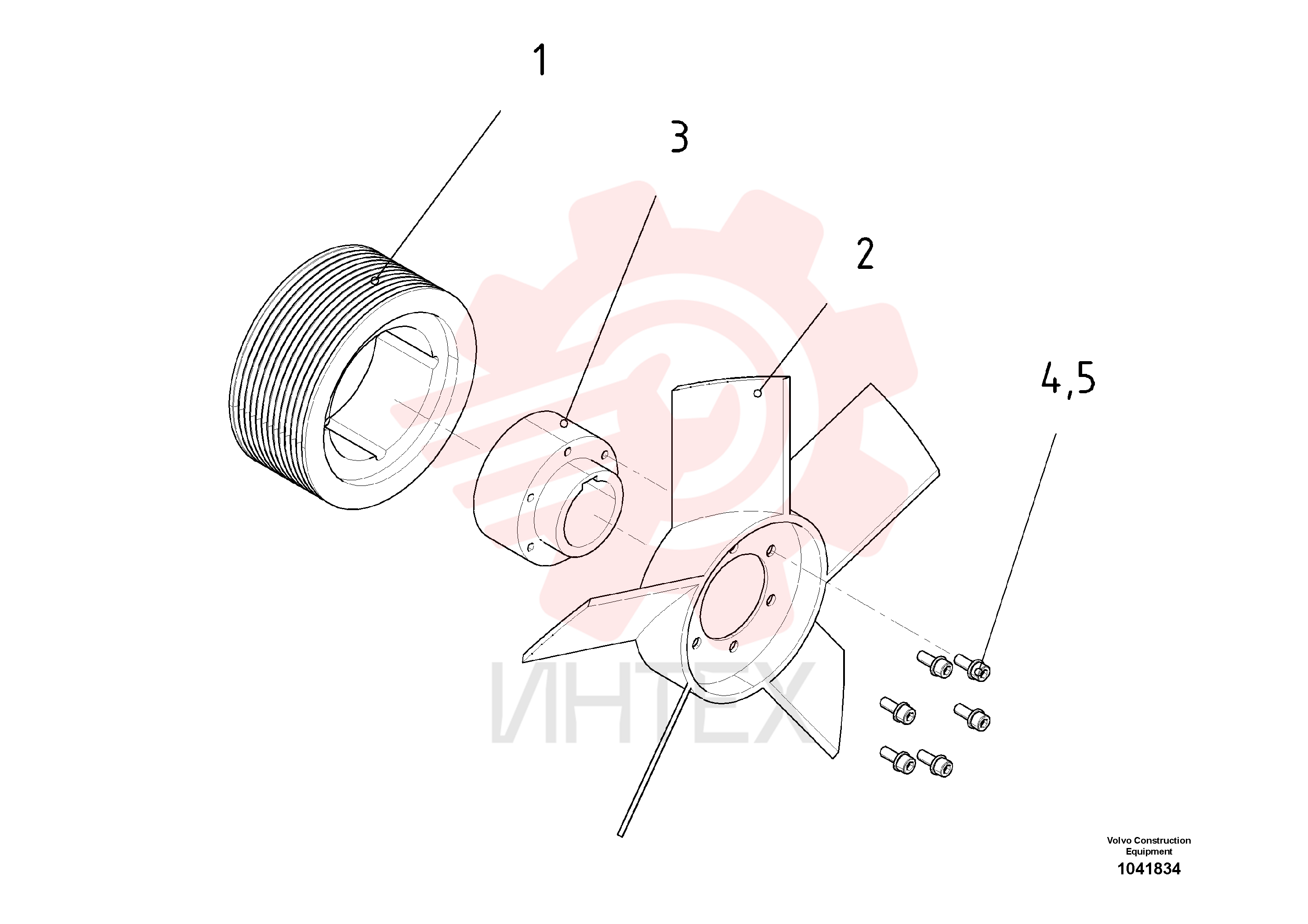 Шкив RM 54465380