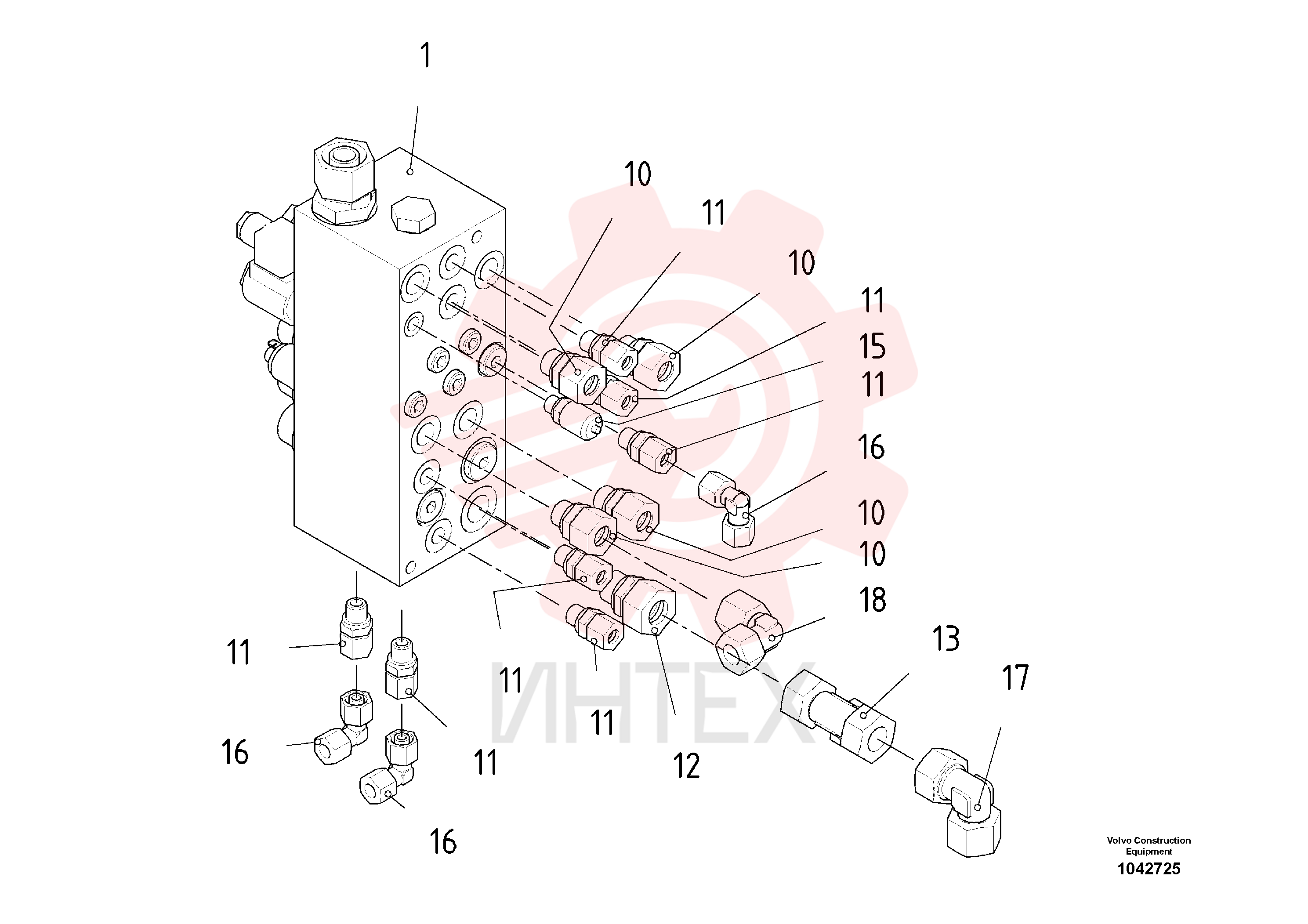 Valve block RM 80613920 (1)