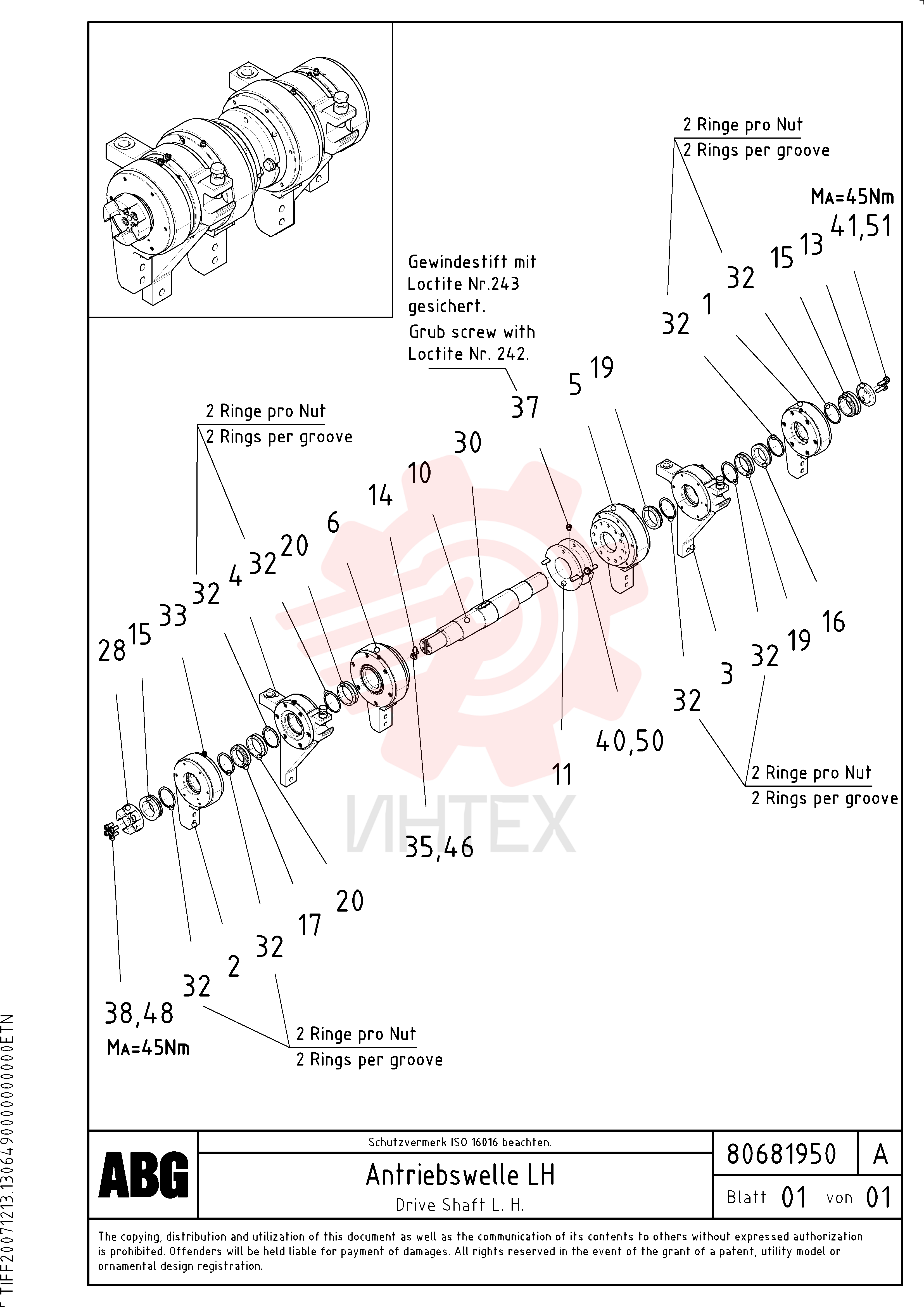 Bearing Arrangement