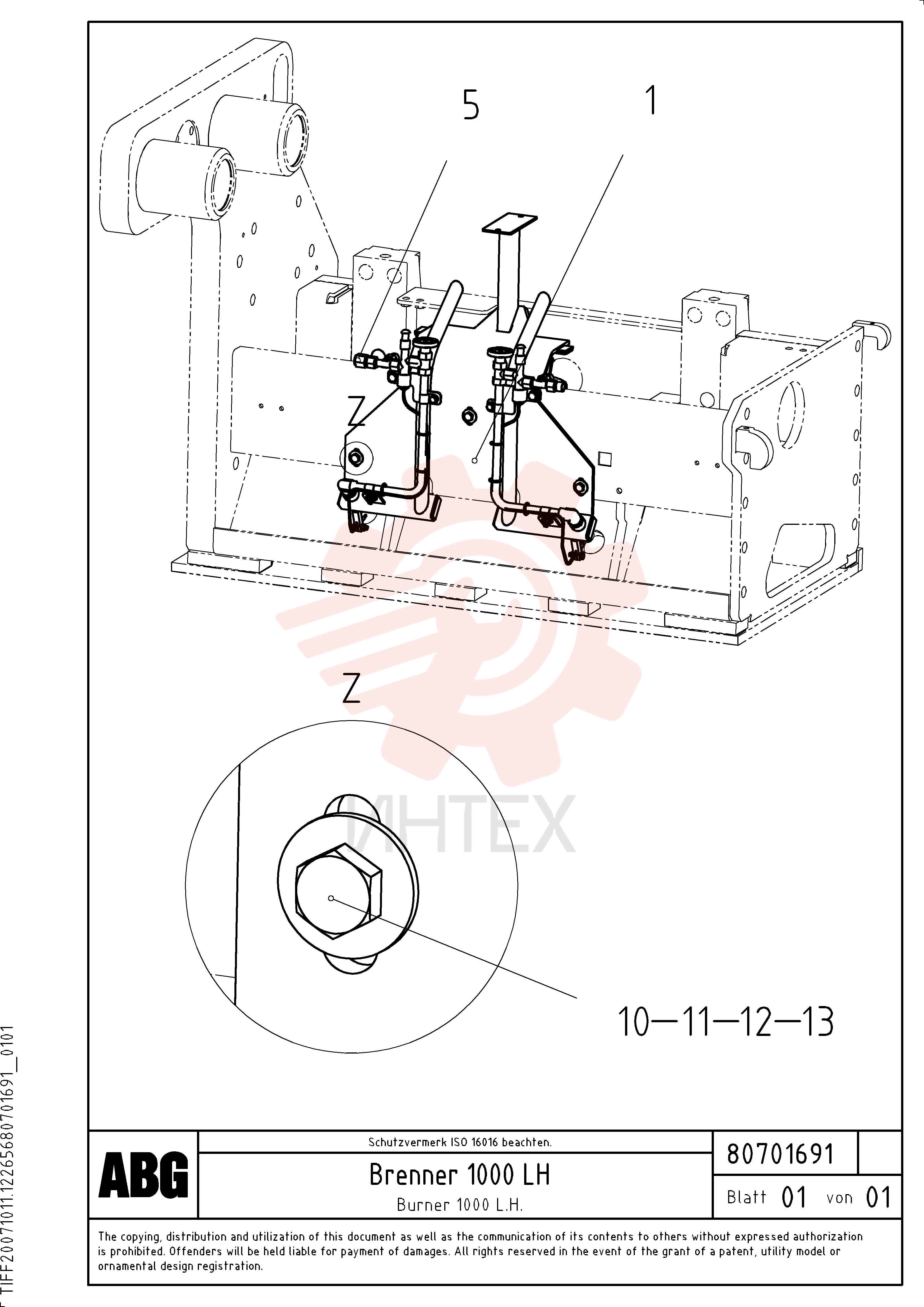 Burner Unit RM 80700164 (2)
