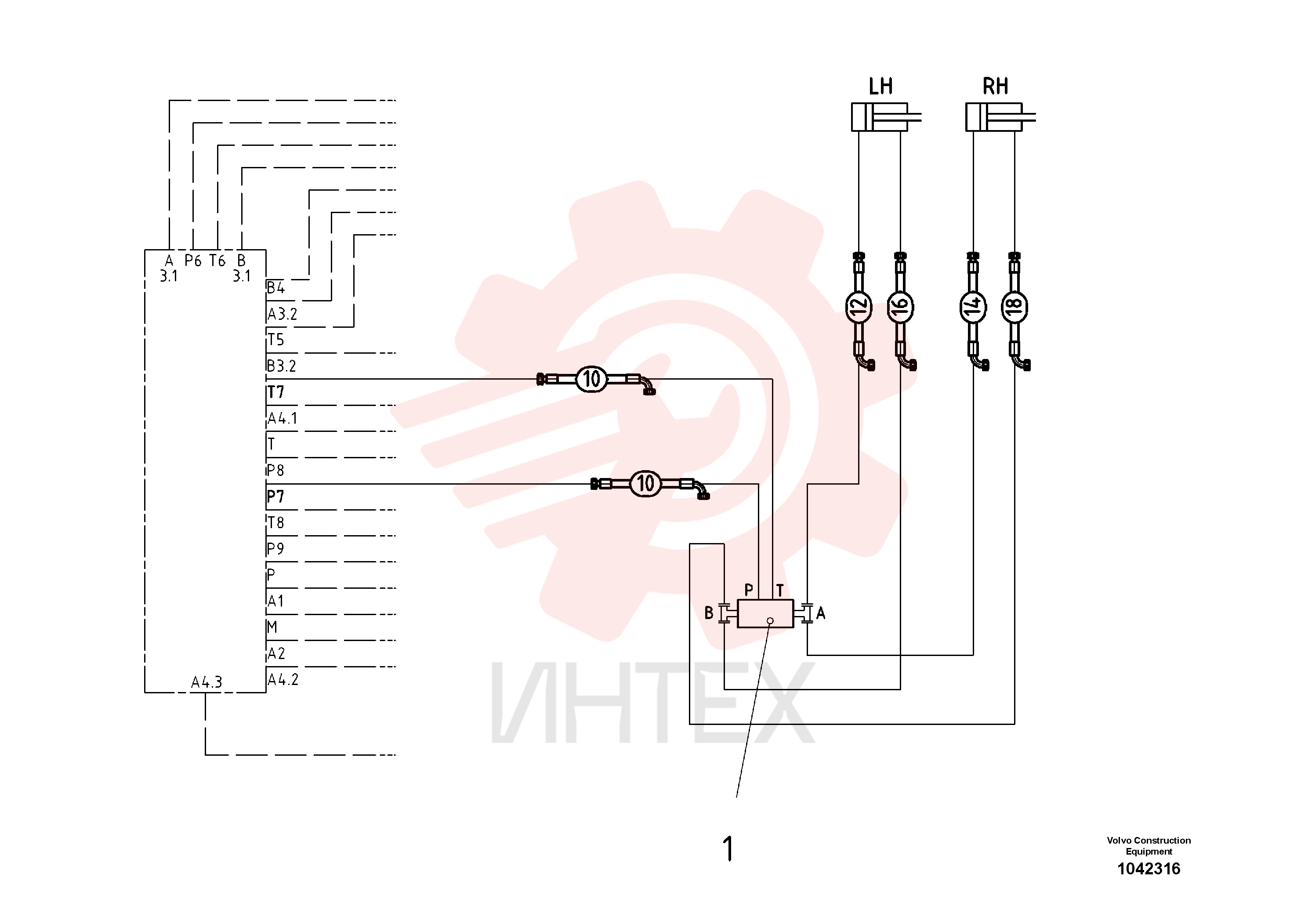 Valve block RM 54717038