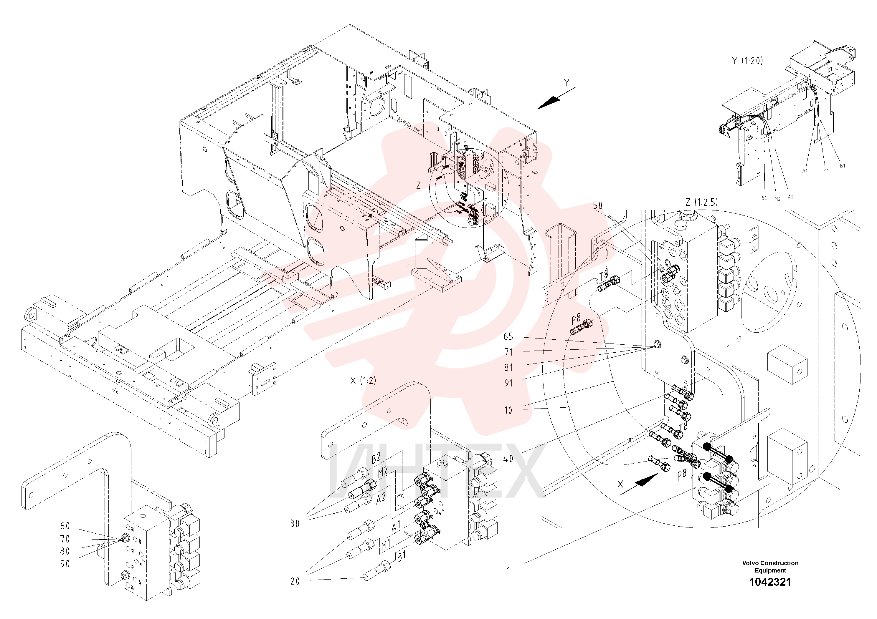Valve block RM 80613912 (2)