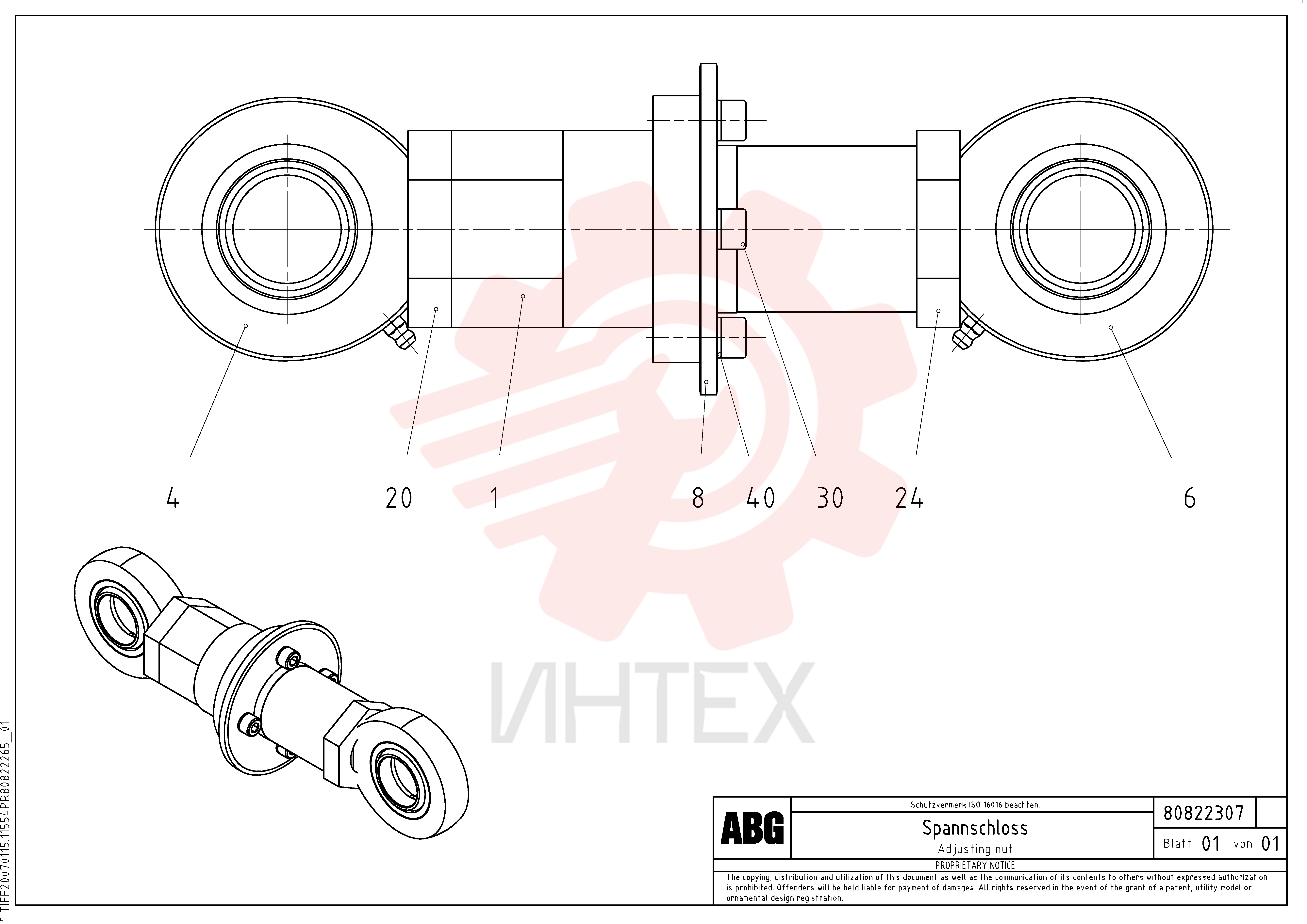 Adjusting Nut