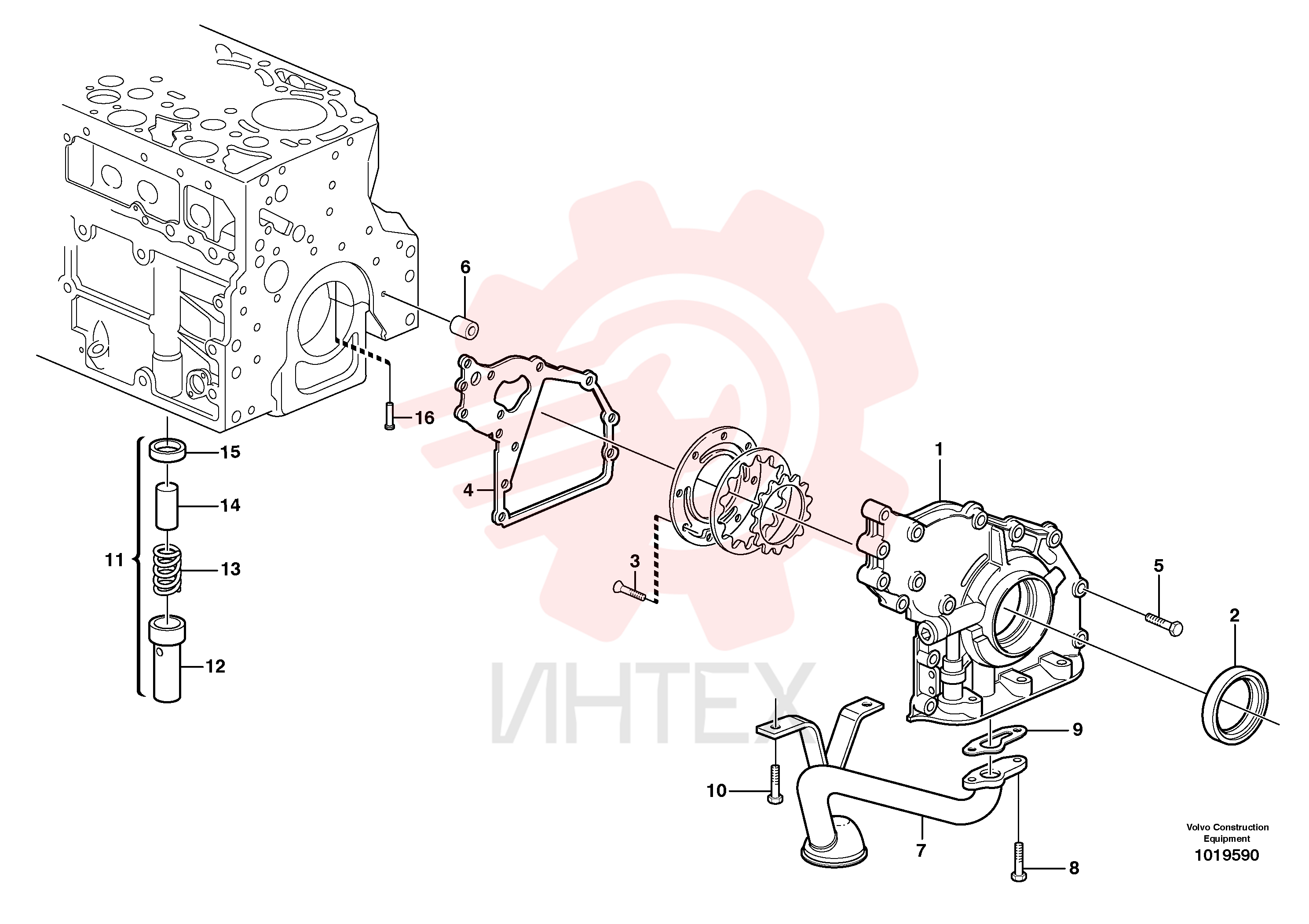 Service cover VOE 20875082